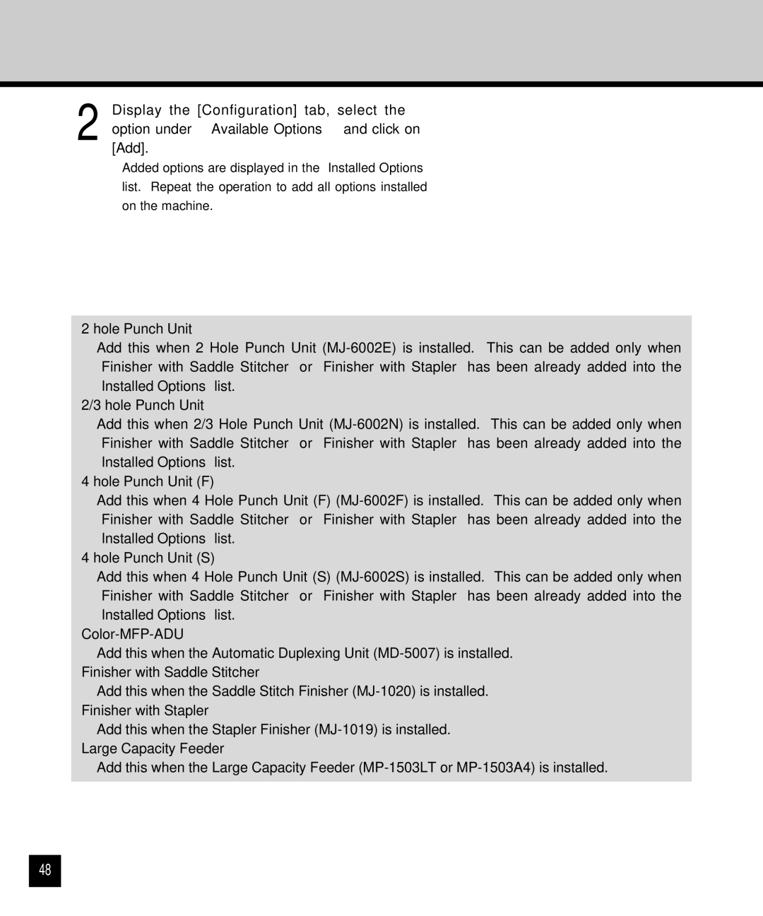 Toshiba GA-1120 setup guide Color-MFP-ADU 