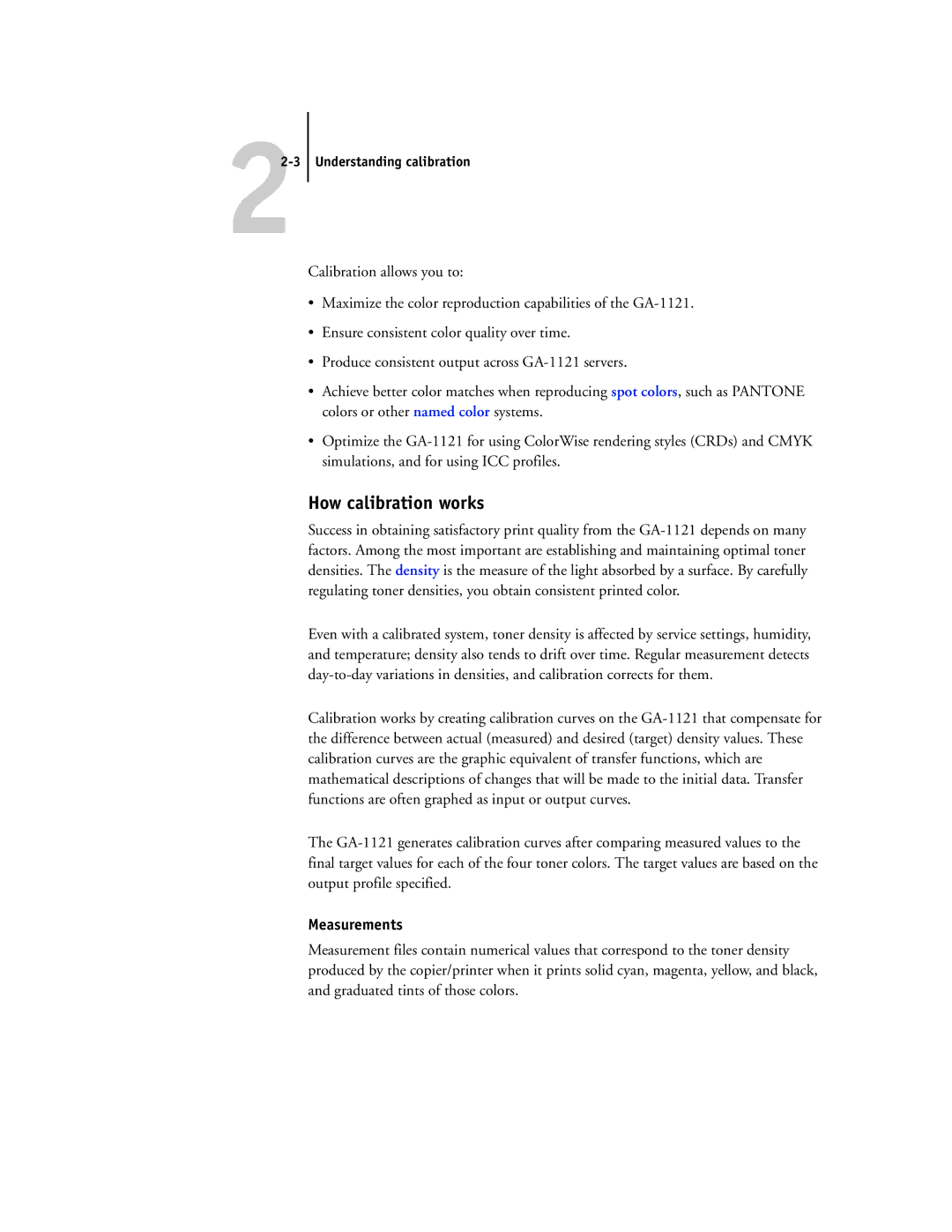 Toshiba GA-1121 manual How calibration works, Understanding calibration 