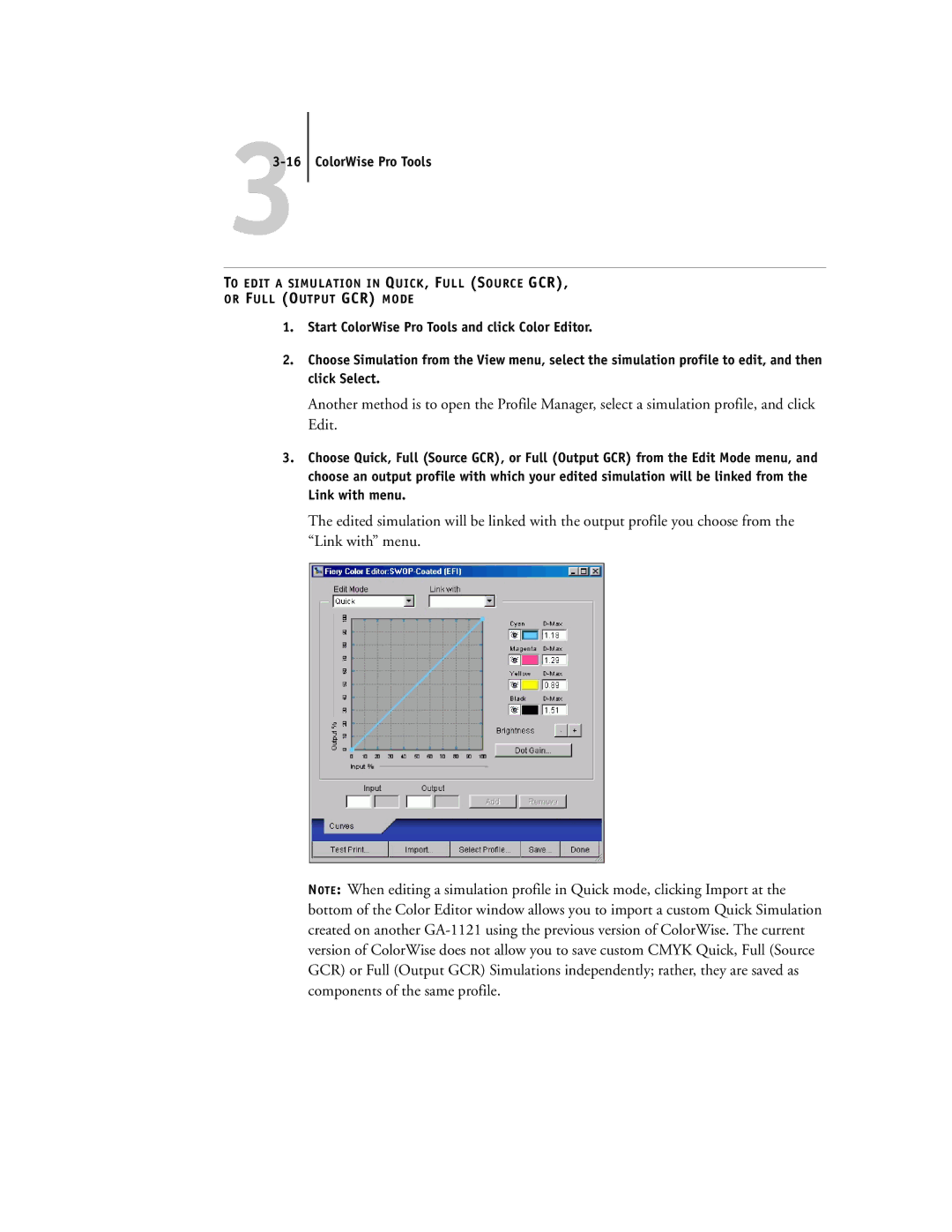 Toshiba GA-1121 manual ColorWise Pro Tools 