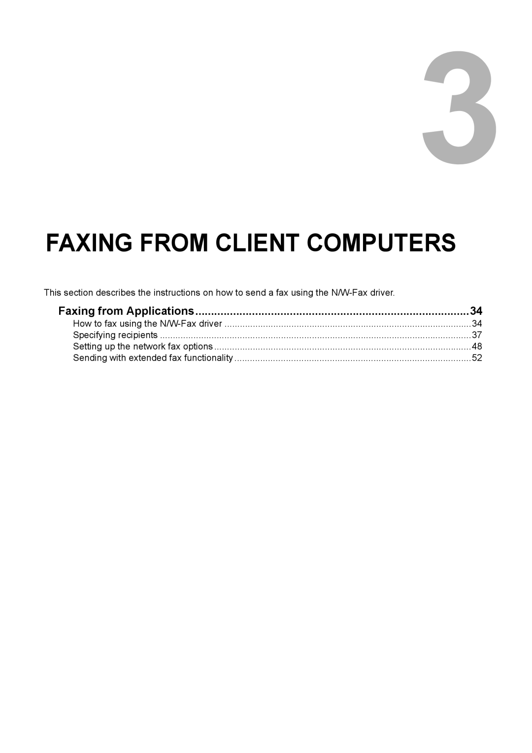 Toshiba GA-1191 manual Faxing from Client Computers, Faxing from Applications 