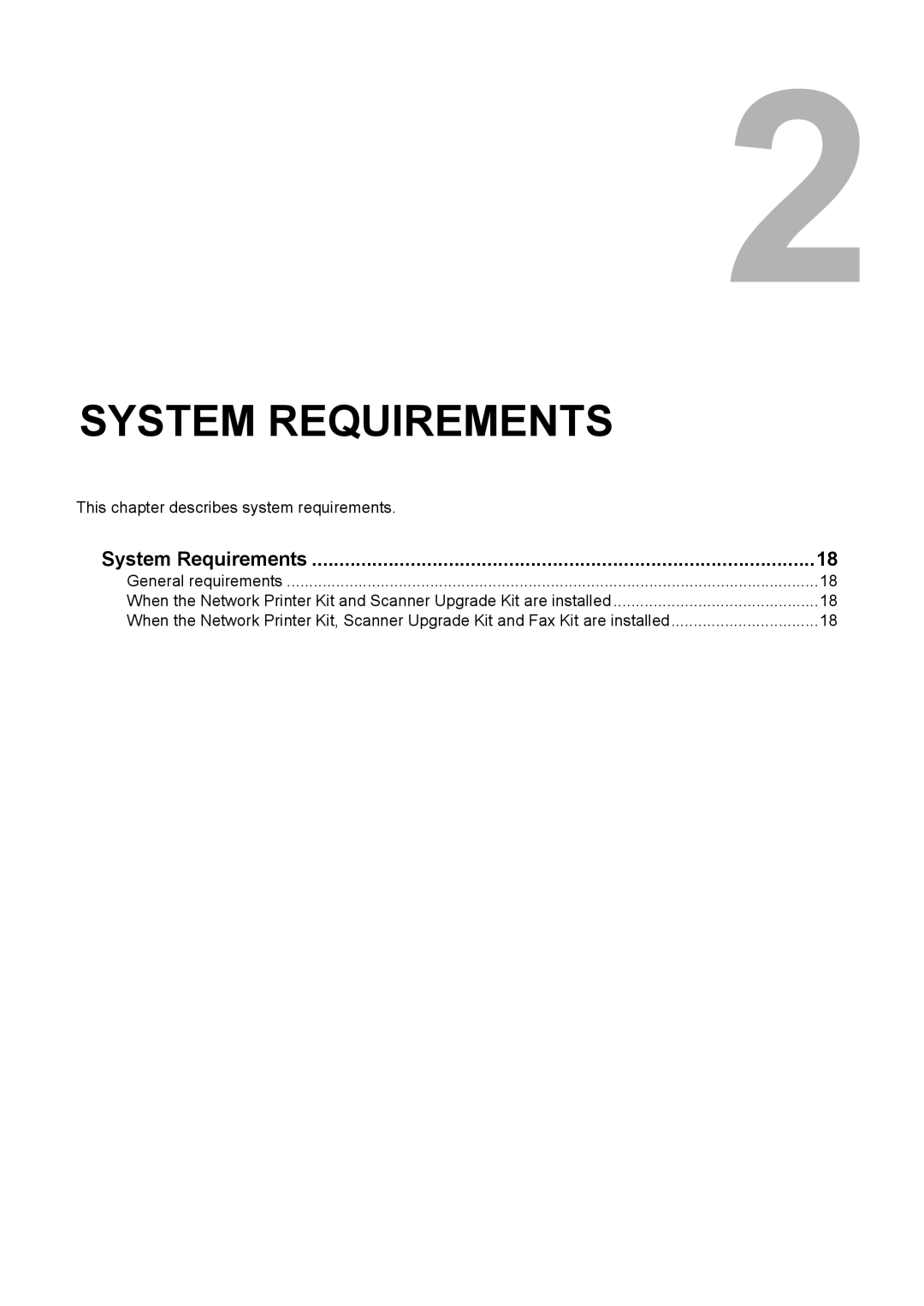 Toshiba GA-1200 quick start System Requirements 