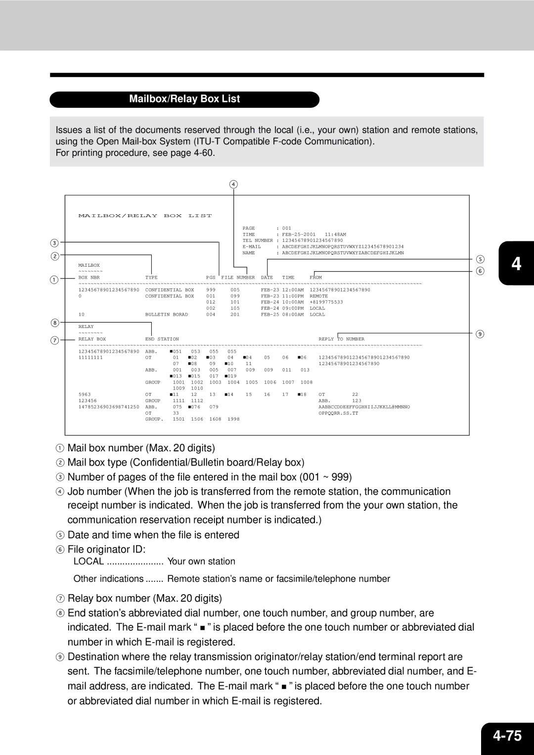 Toshiba GD-1060 manual Your own station, Other indications 