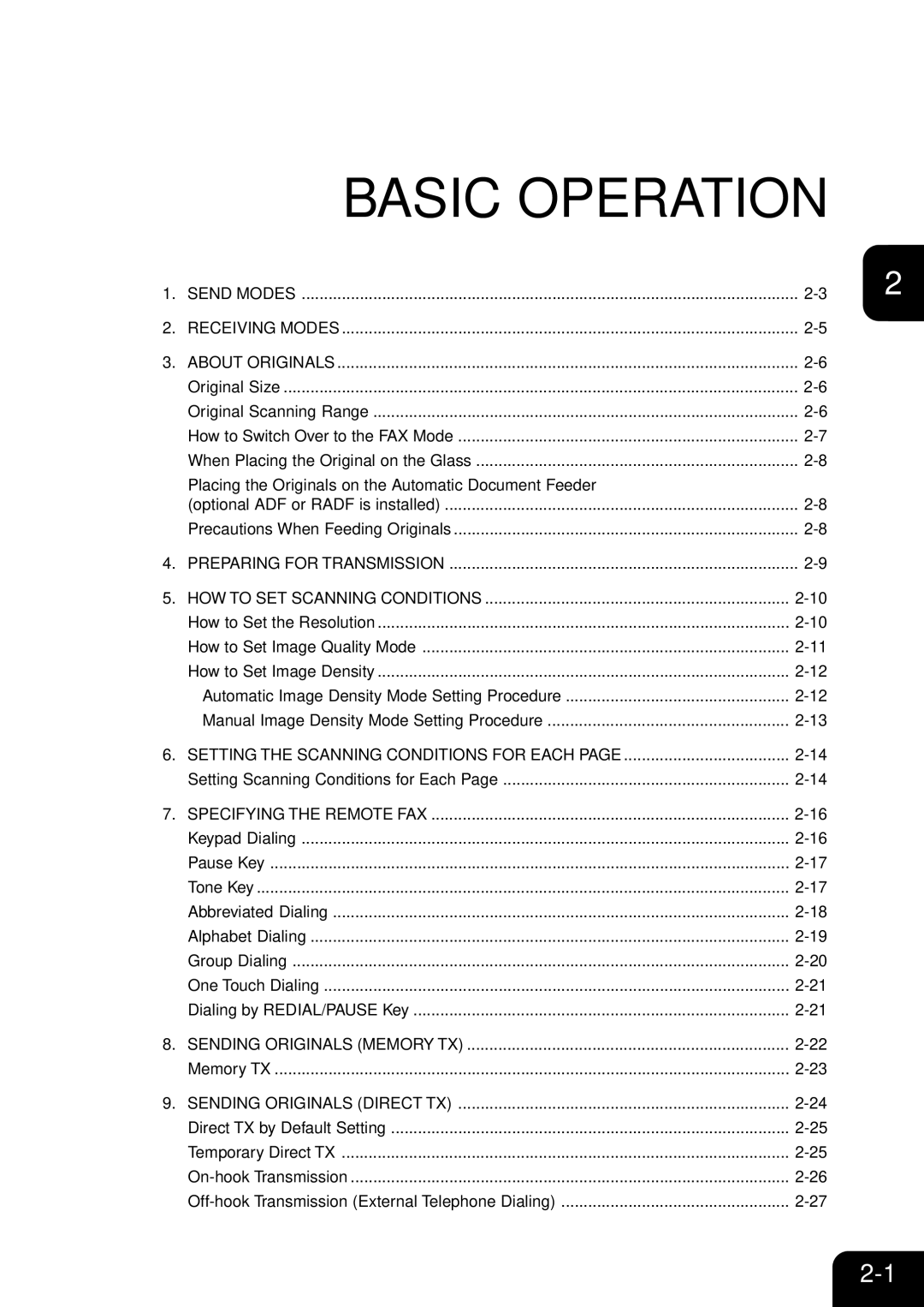 Toshiba GD-1060 manual Basic Operation 