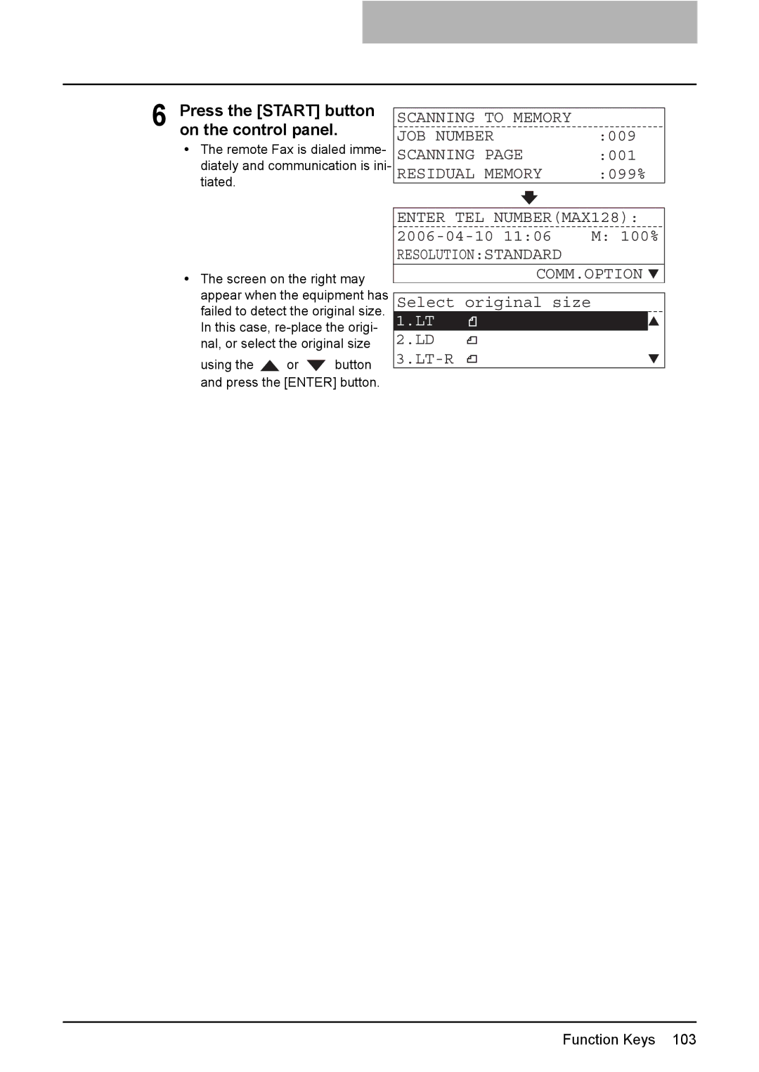 Toshiba GD-1220 manual On the control panel, 009 001 099% 