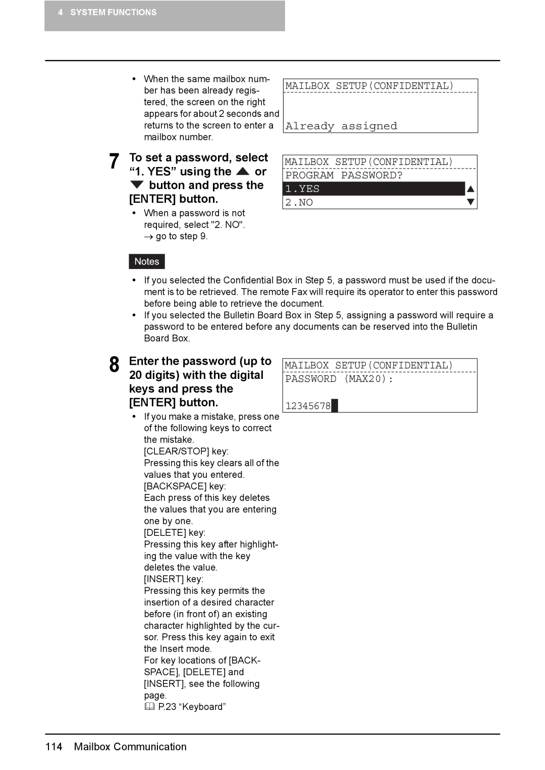 Toshiba GD-1220 manual Already assigned, 12345678 