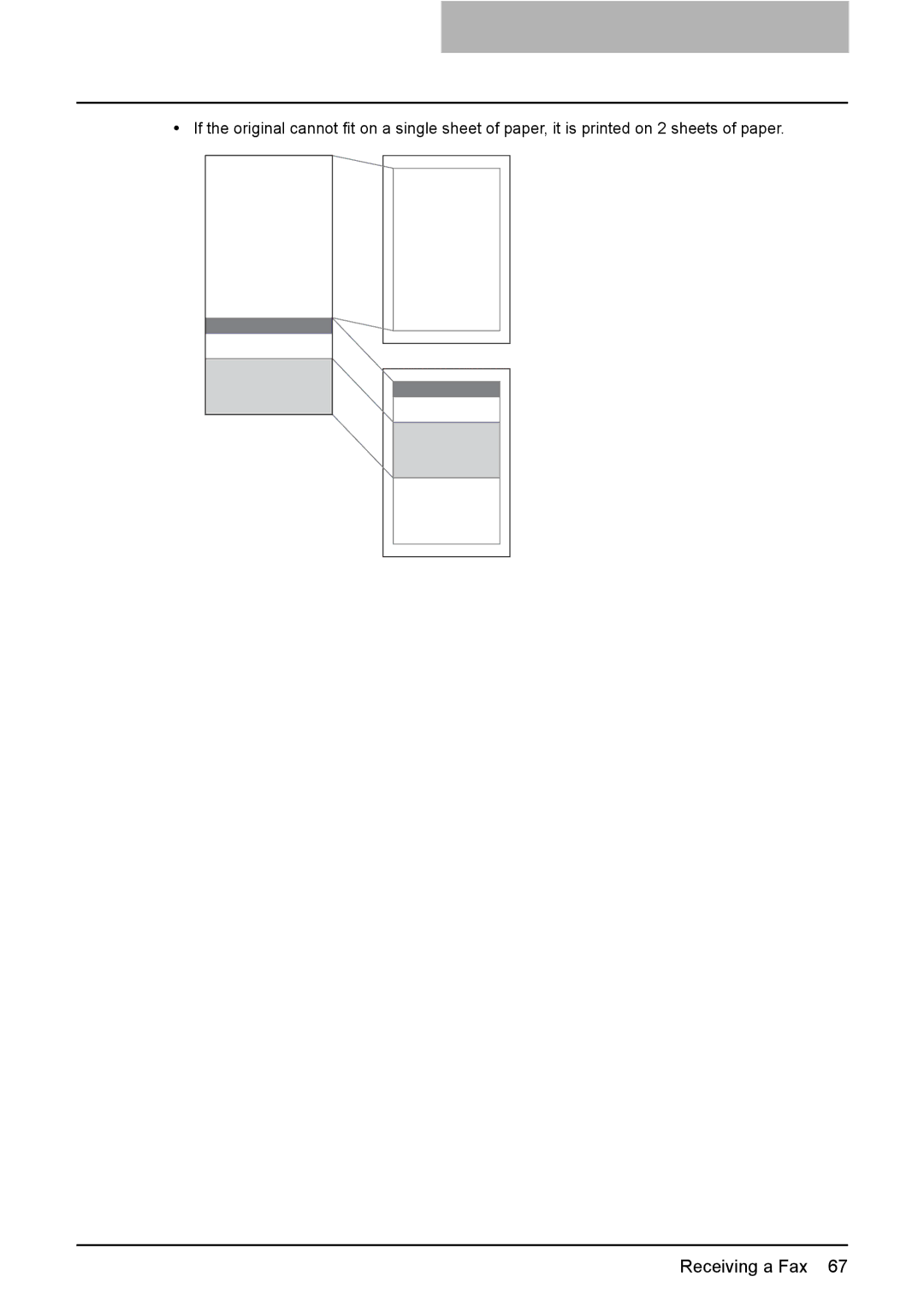 Toshiba GD-1220 manual Receiving a Fax 