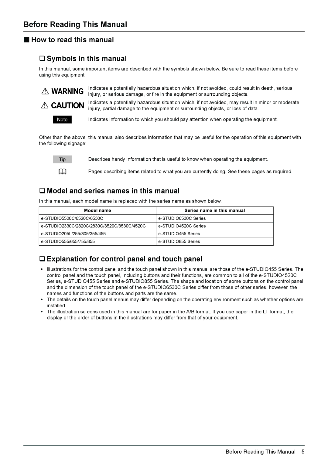 Toshiba GD-1250, GD-1260, GD-1270 Before Reading This Manual, „ How to read this manual ‰ Symbols in this manual 