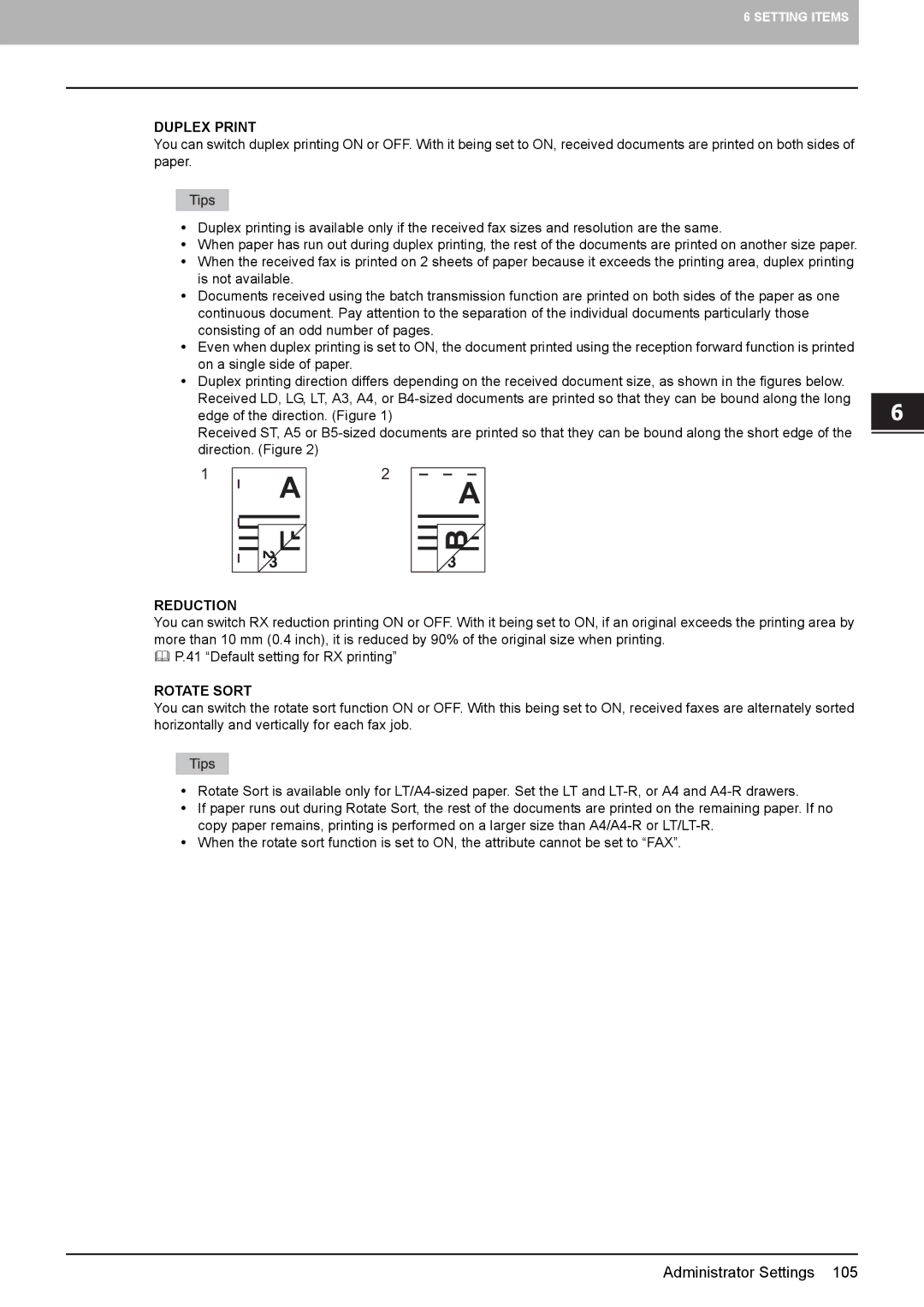 Toshiba GD-1320 manual Duplex Print, Reduction, Rotate Sort 