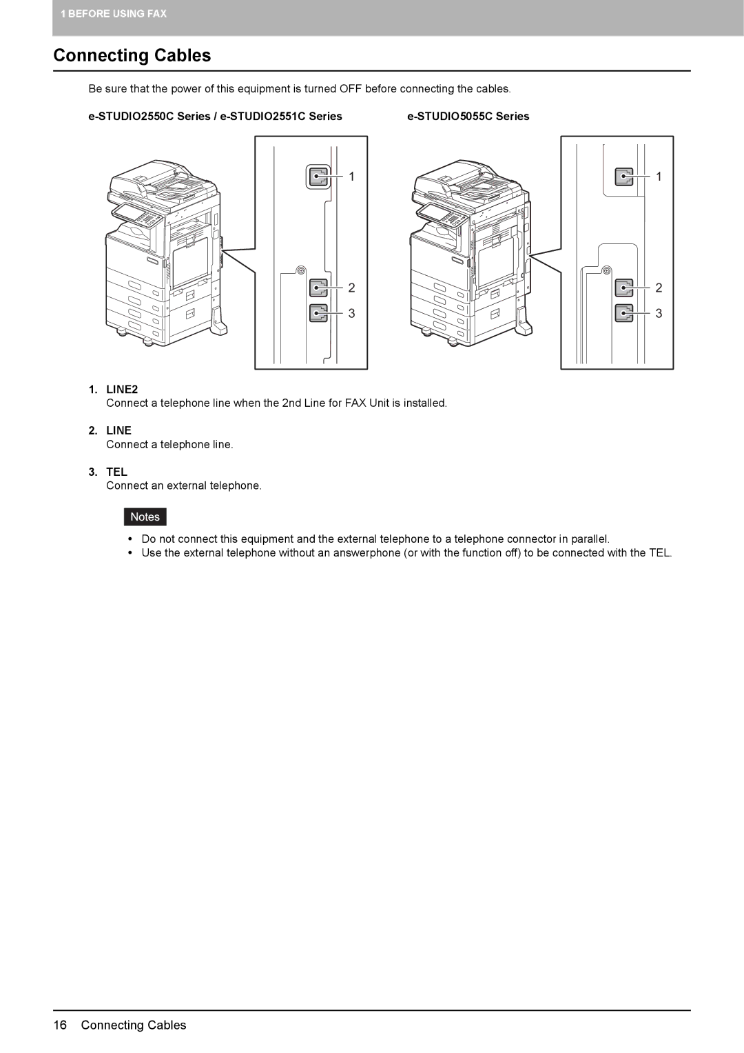 Toshiba GD-1320 manual Connecting Cables, Line 