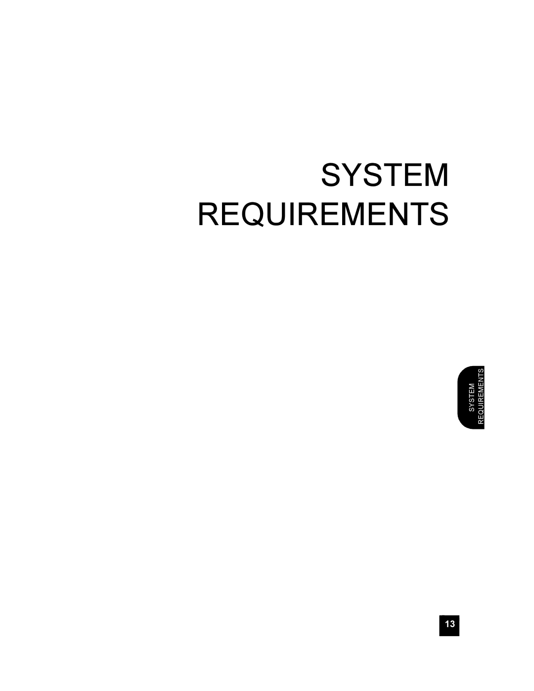 Toshiba GL-1010 quick start System Requirements 