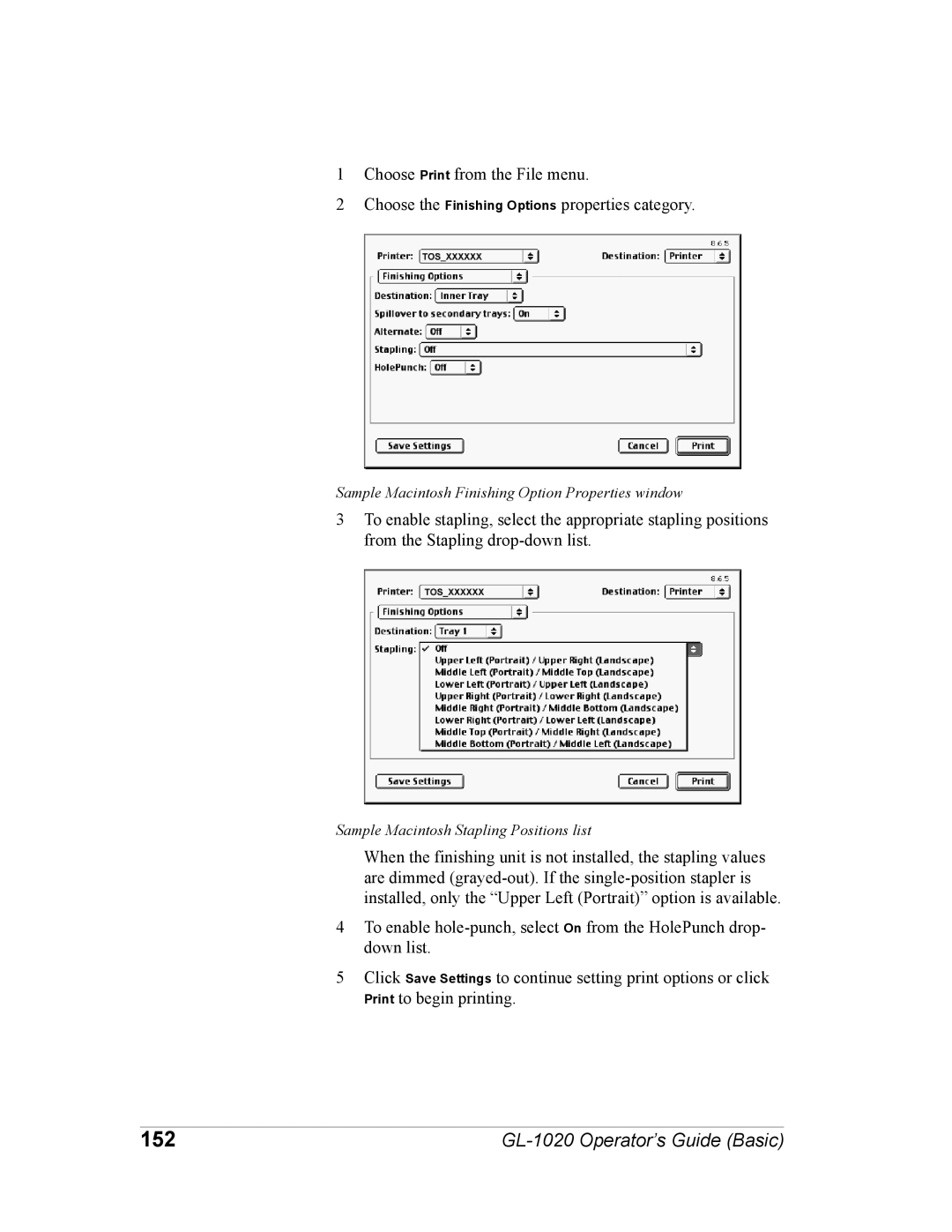 Toshiba GL-1020 manual 152 