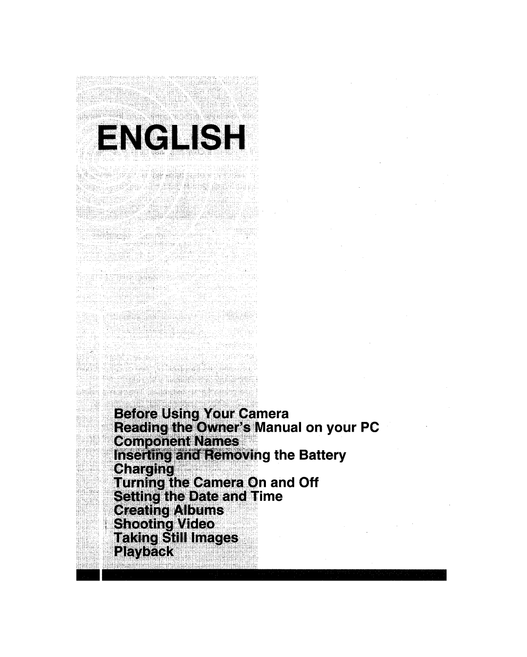 Toshiba GSC-R30 owner manual 