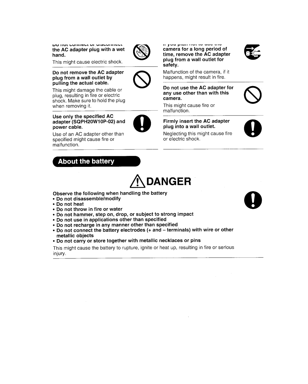 Toshiba GSC-R30 owner manual 