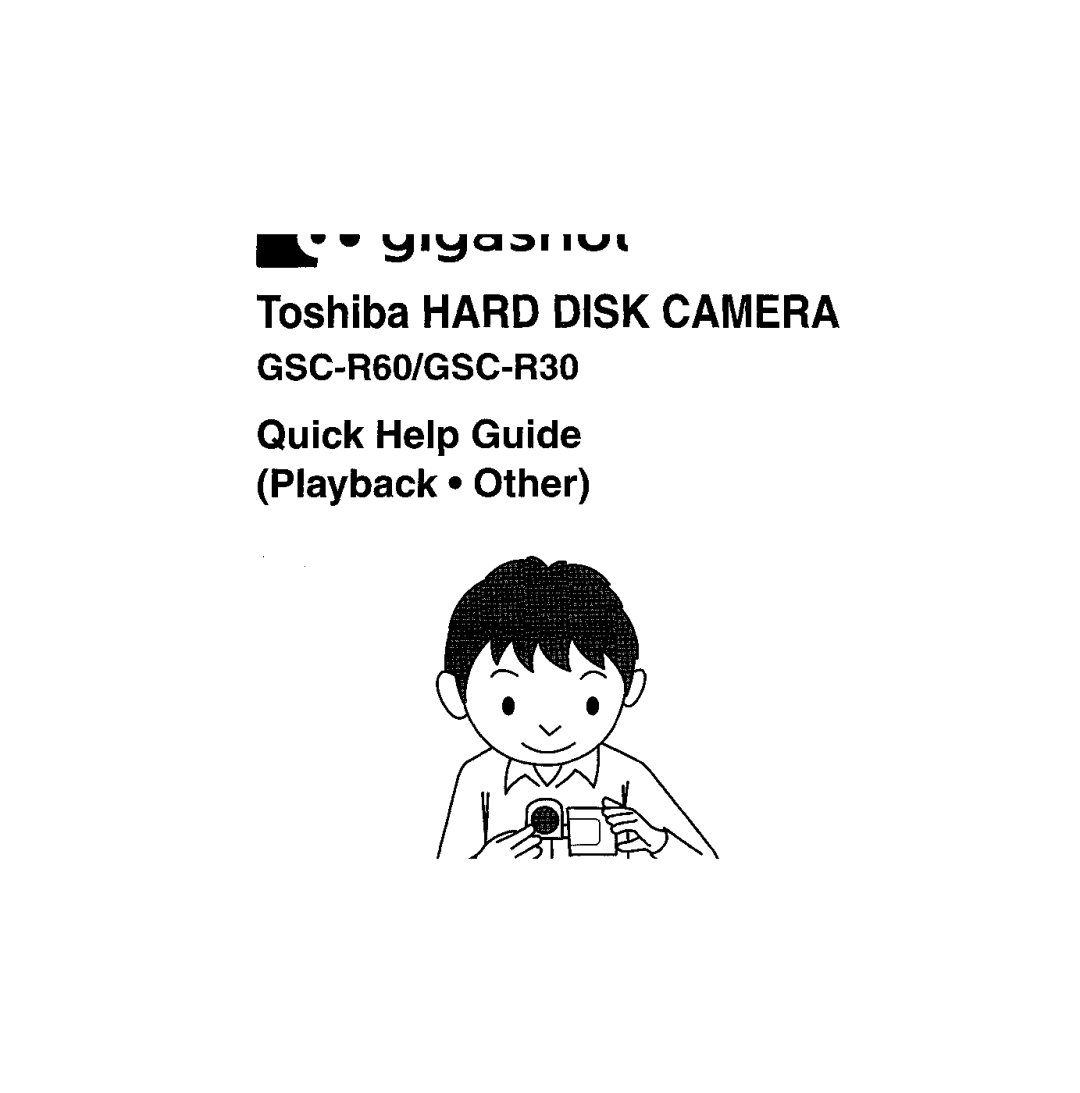 Toshiba GSC-R30 owner manual 