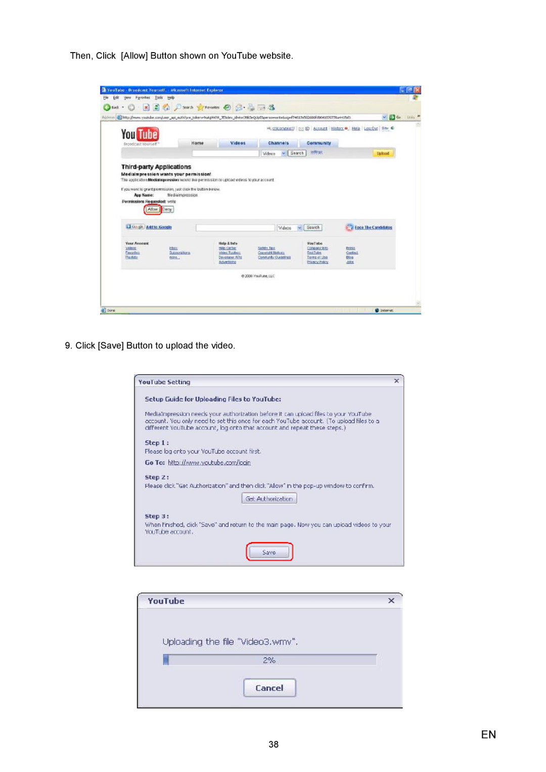 Toshiba H10 user manual 