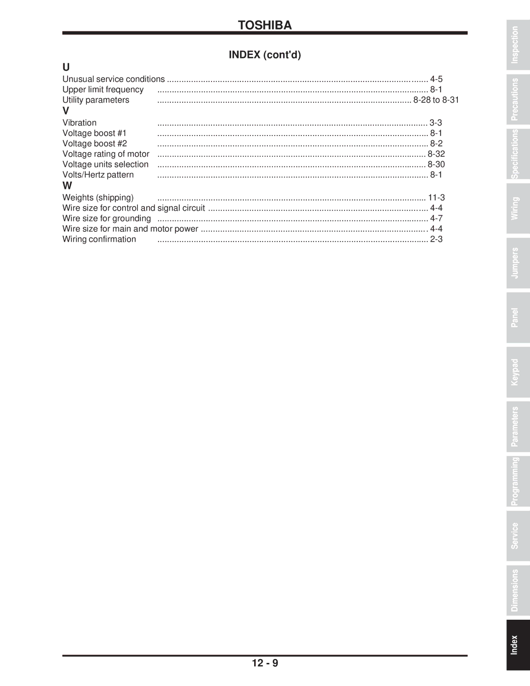 Toshiba H3 manual 28 to, 11-3 