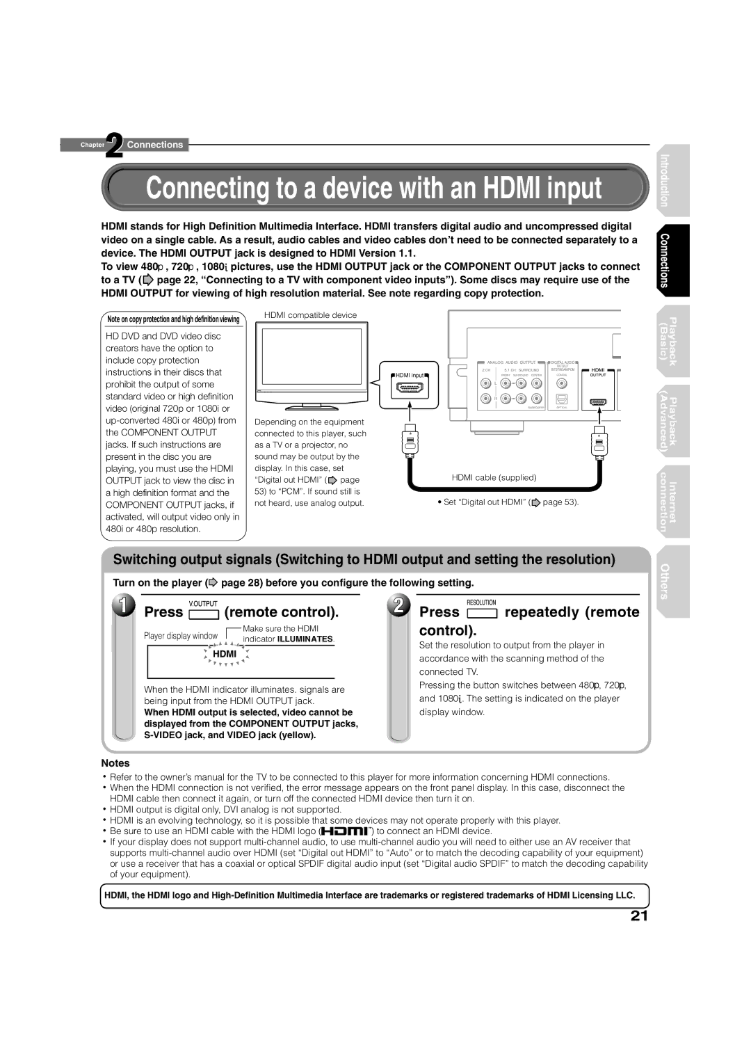 Toshiba HD-A1, HD-D1 owner manual Press remote control, Press repeatedly remote control 