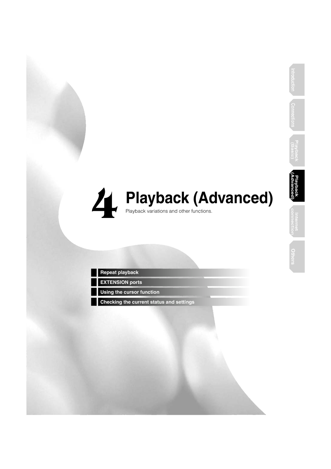 Toshiba HD-A2KC manual Playback Advanced 