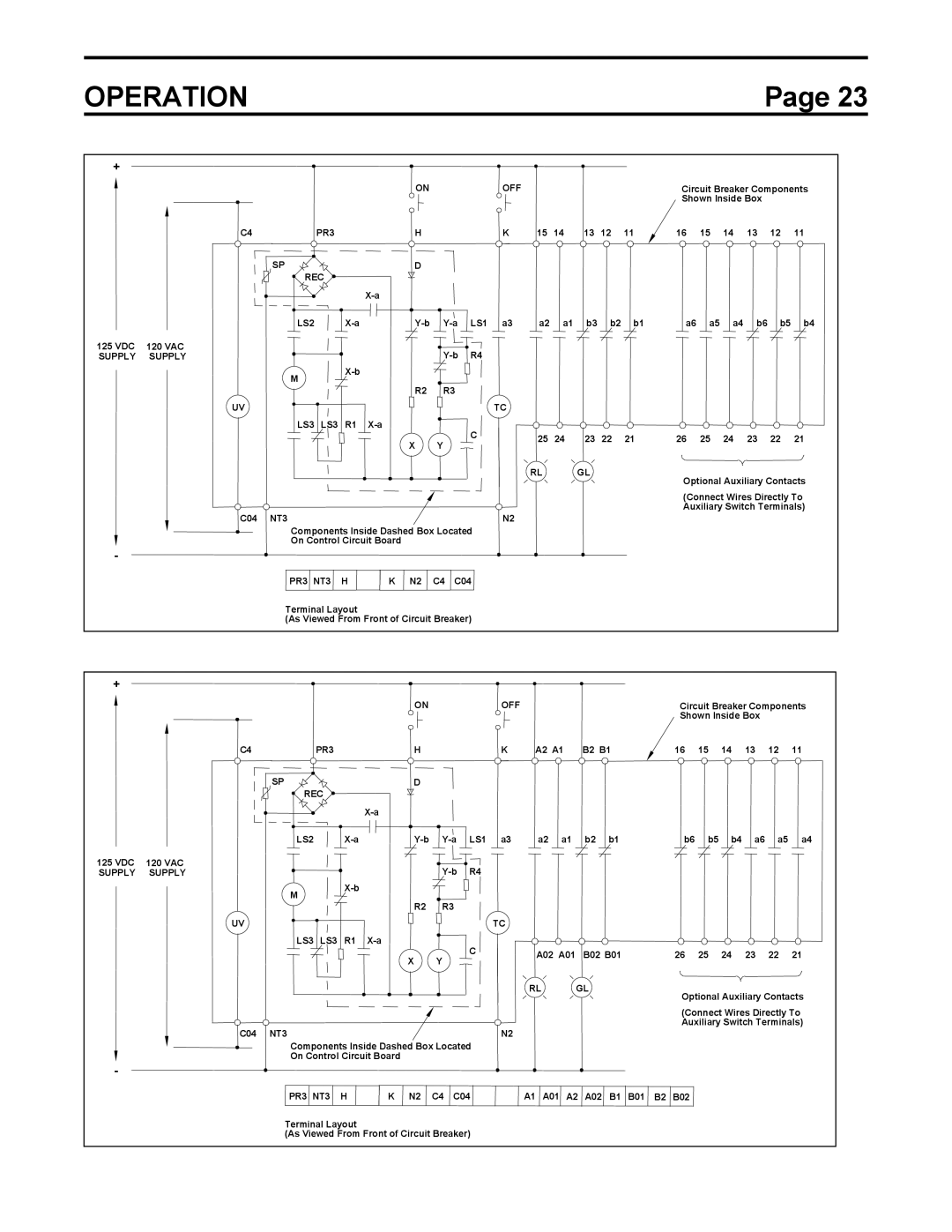 Toshiba HV6AS instruction manual PR3 REC LS2 LS1 