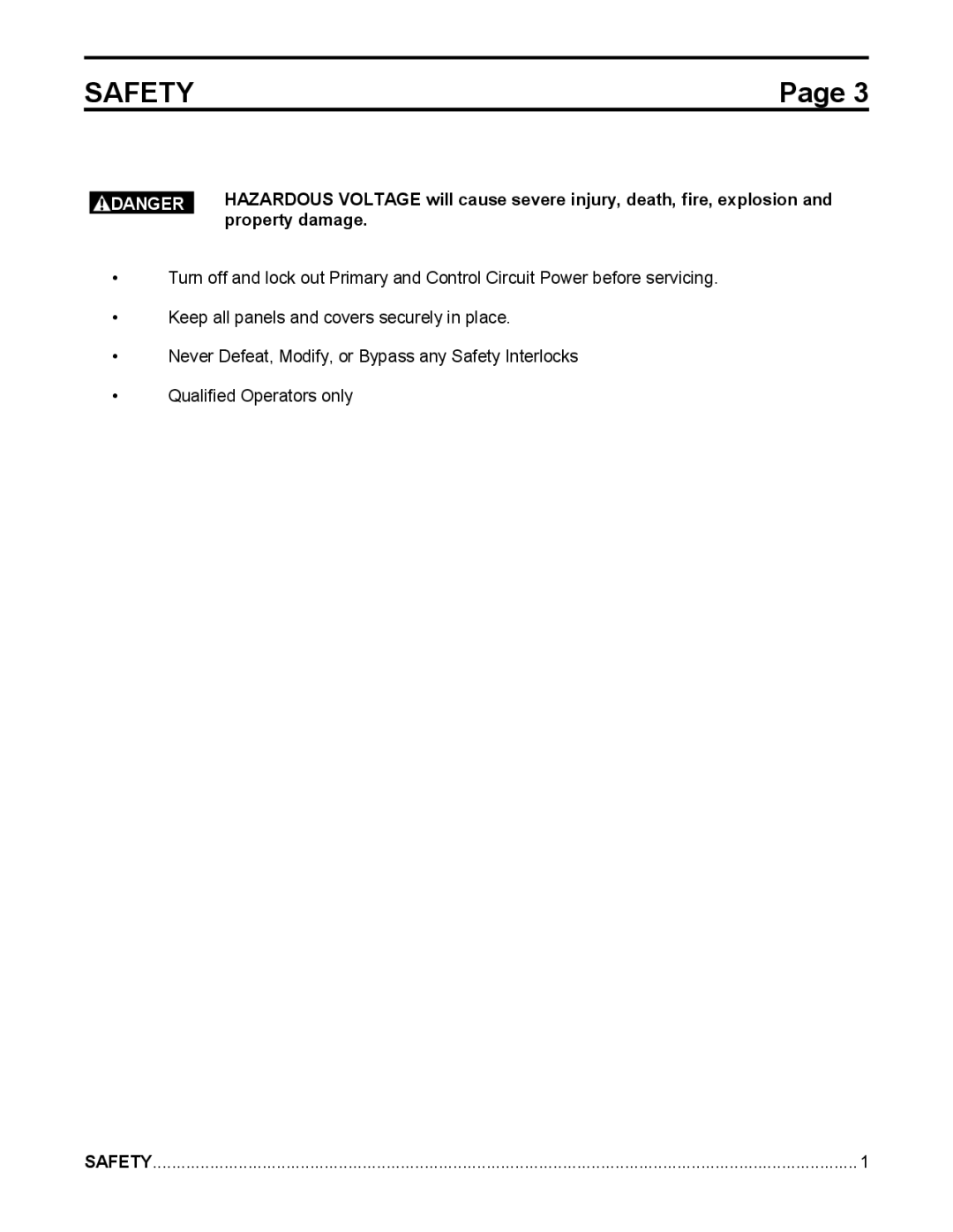 Toshiba HV6AS instruction manual Safety 