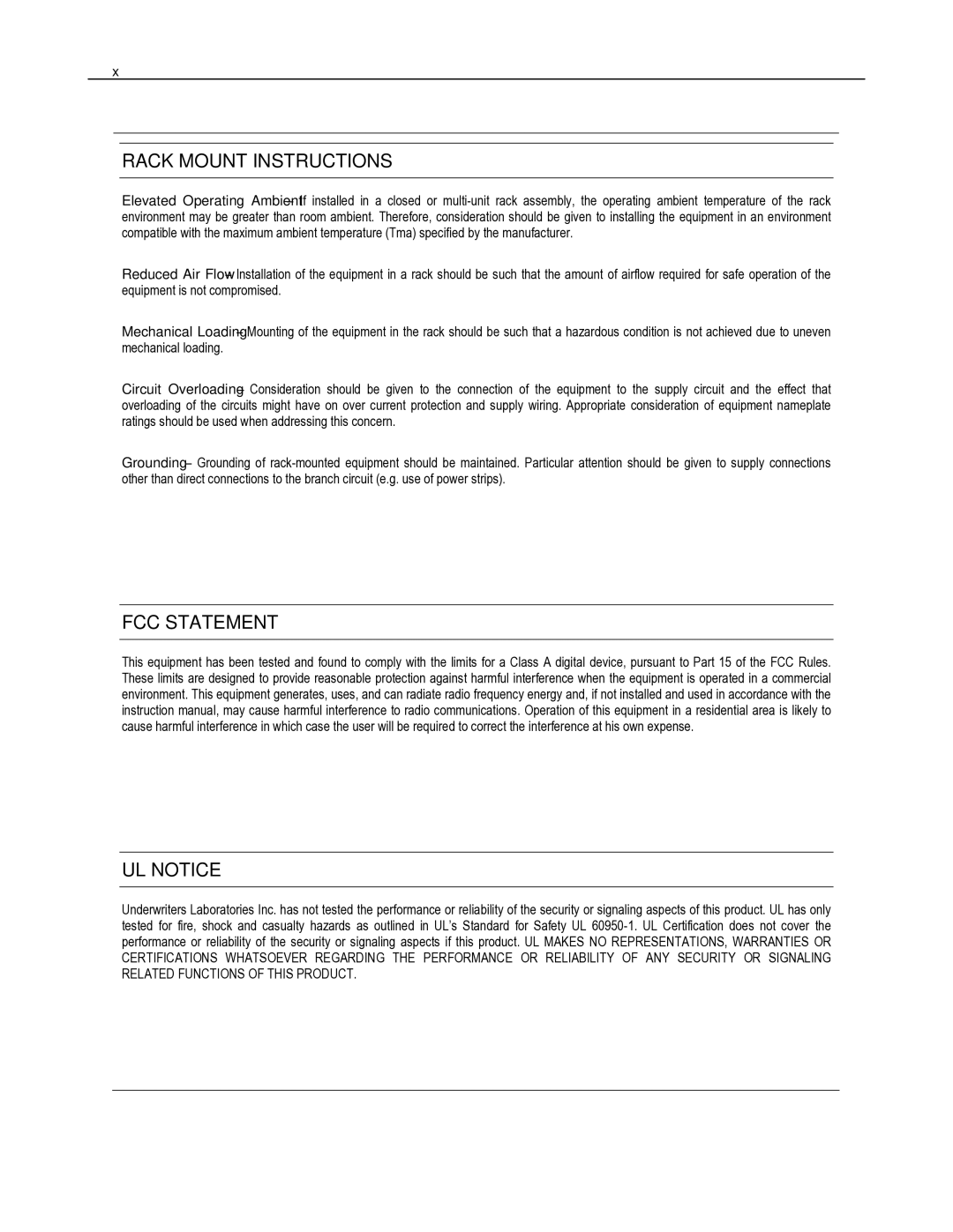 Toshiba HVR8-X, HVR32-X, HVR16-X user manual Rack Mount Instructions 