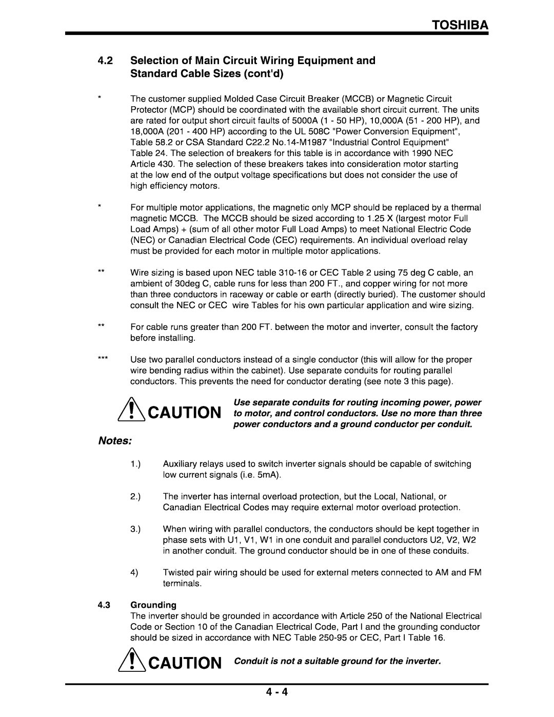 Toshiba II manual 