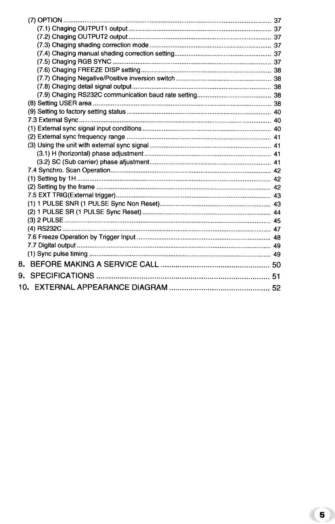 Toshiba IK - TU51CU manual 