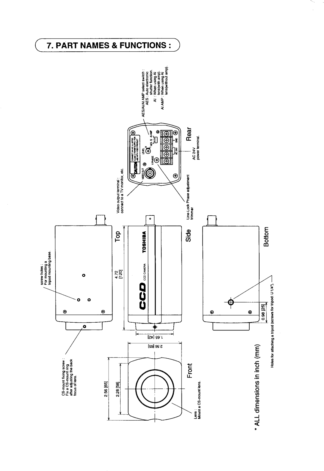 Toshiba IK-539A manual 