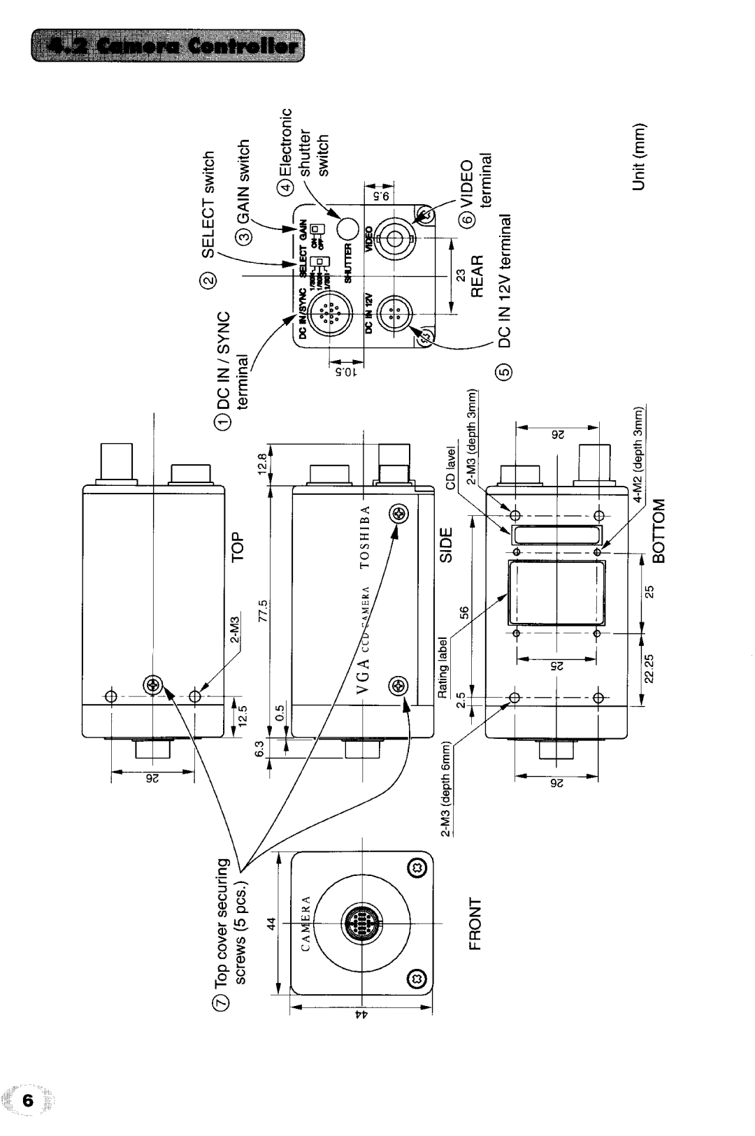 Toshiba IK-542XD manual 