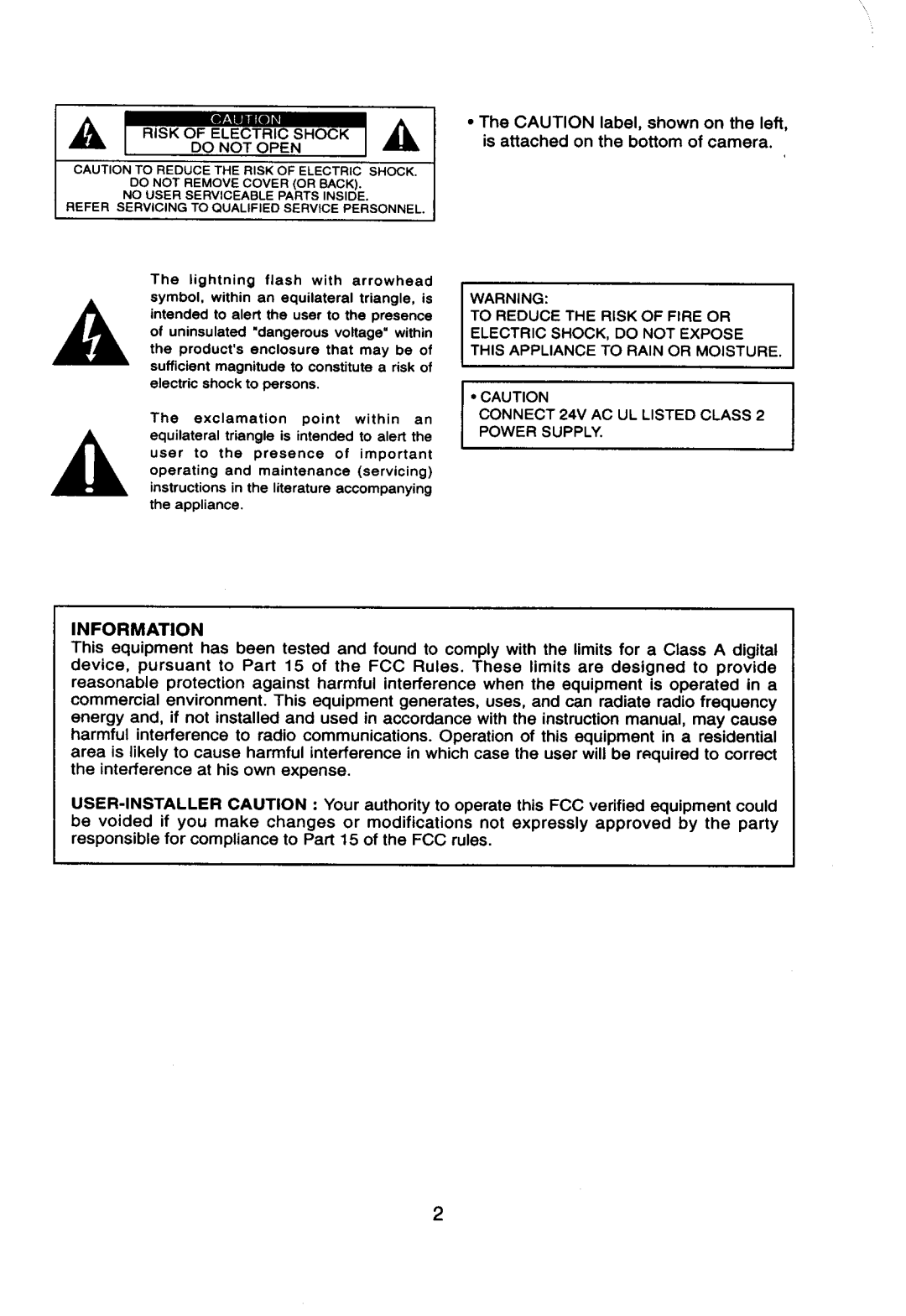 Toshiba IK-628A manual 