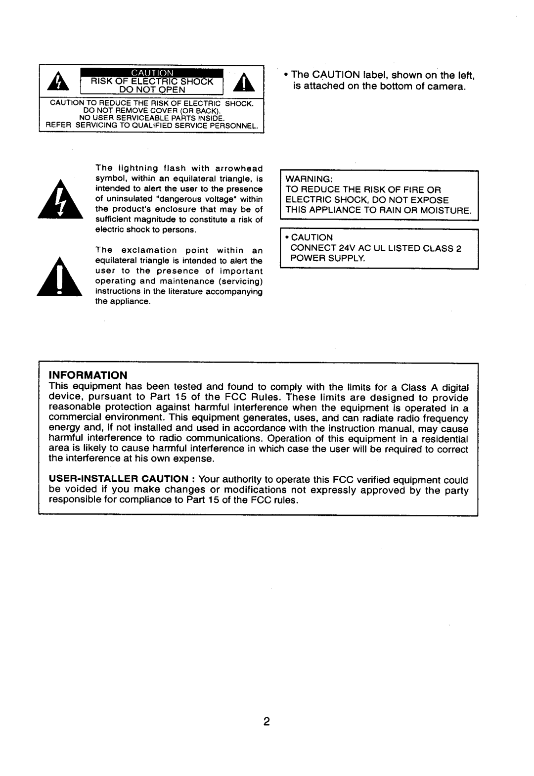 Toshiba IK-643A manual 