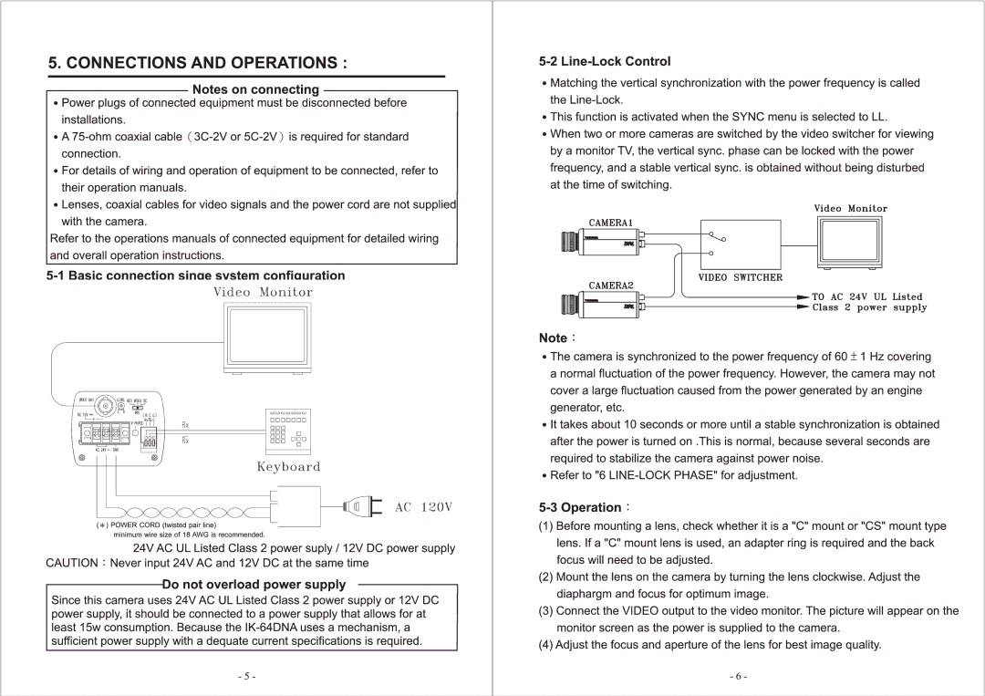 Toshiba IK-64DNA manual 