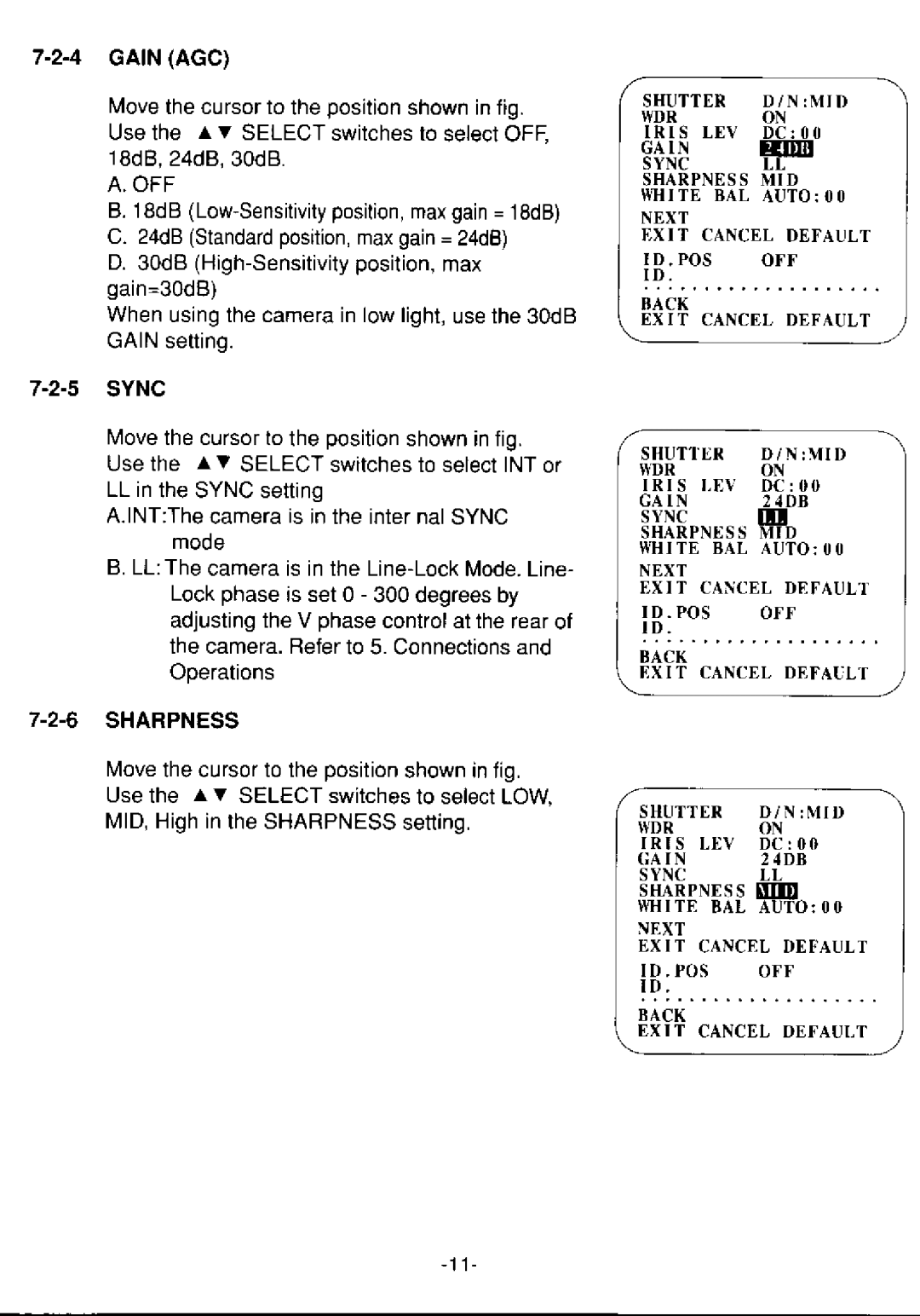 Toshiba IK-64WDA manual 