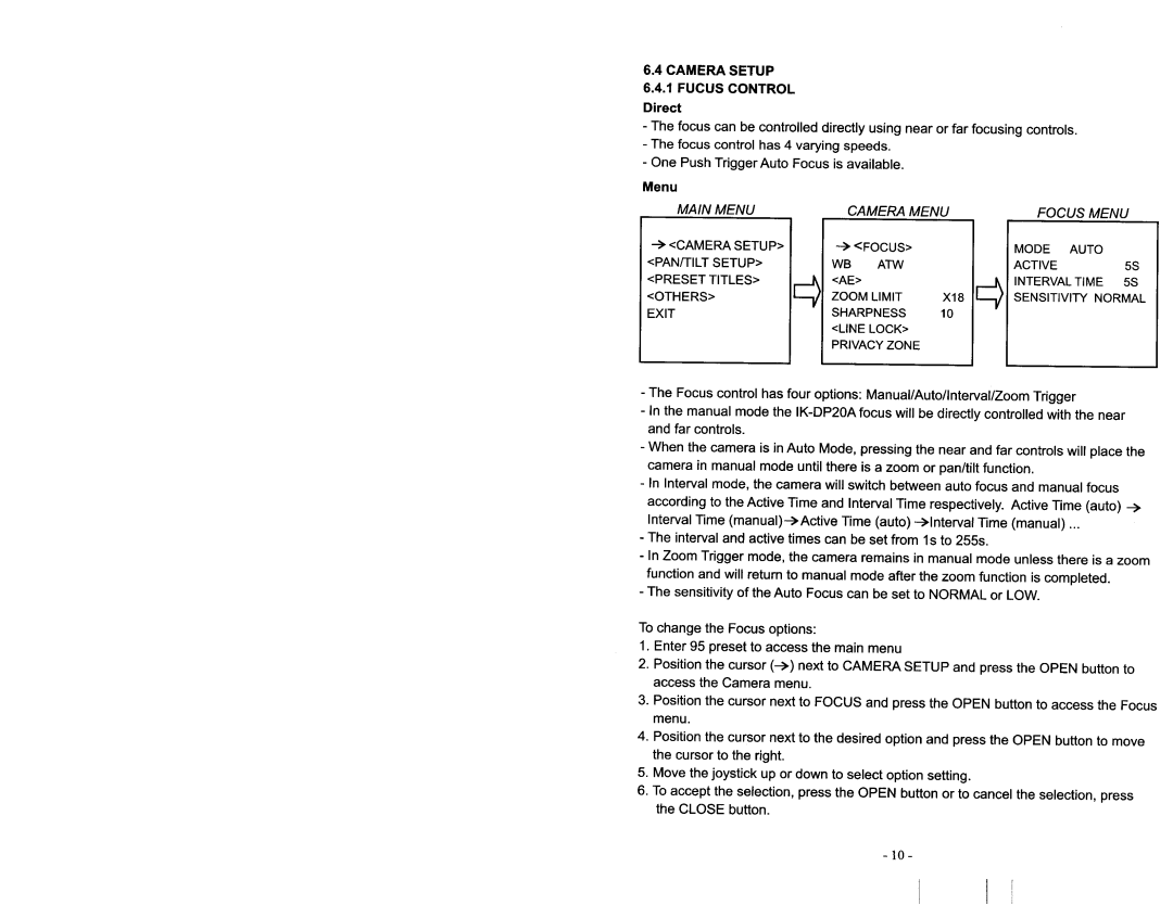 Toshiba IK-DP20A manual 