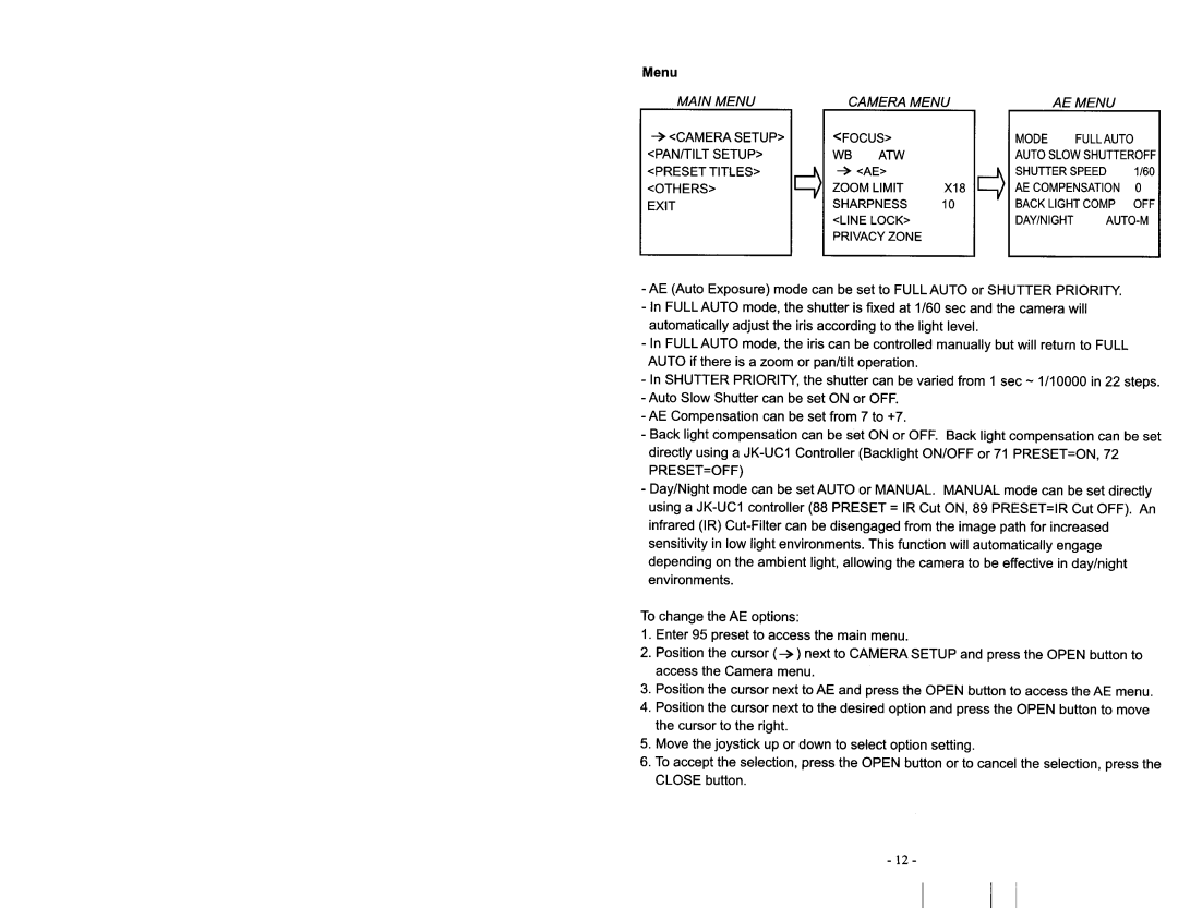 Toshiba IK-DP20A manual 