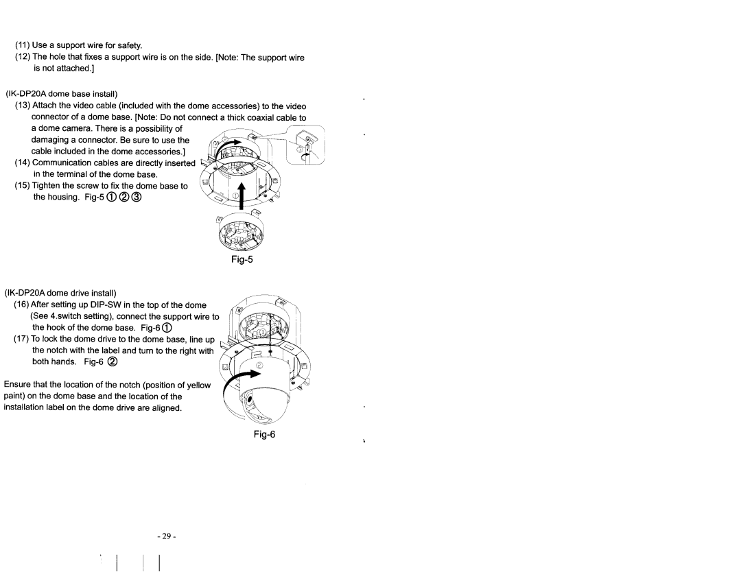 Toshiba IK-DP20A manual 