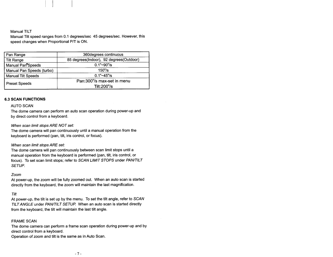 Toshiba IK-DP20A manual 