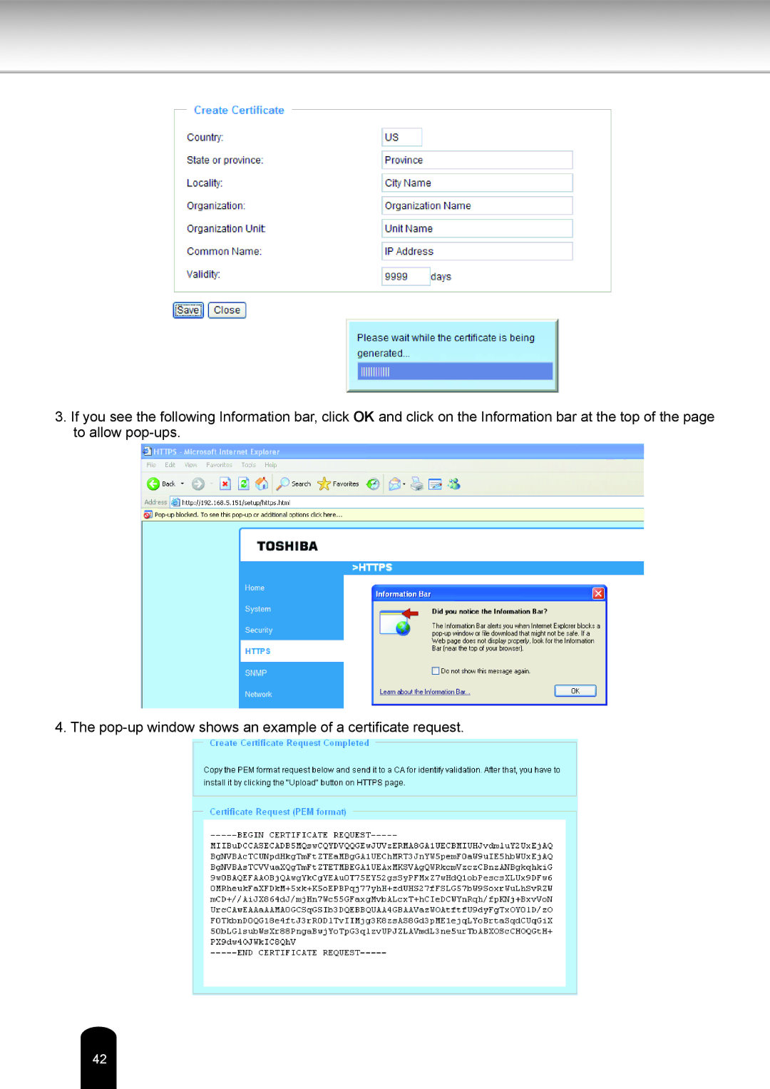 Toshiba IK-WB16A-W user manual 