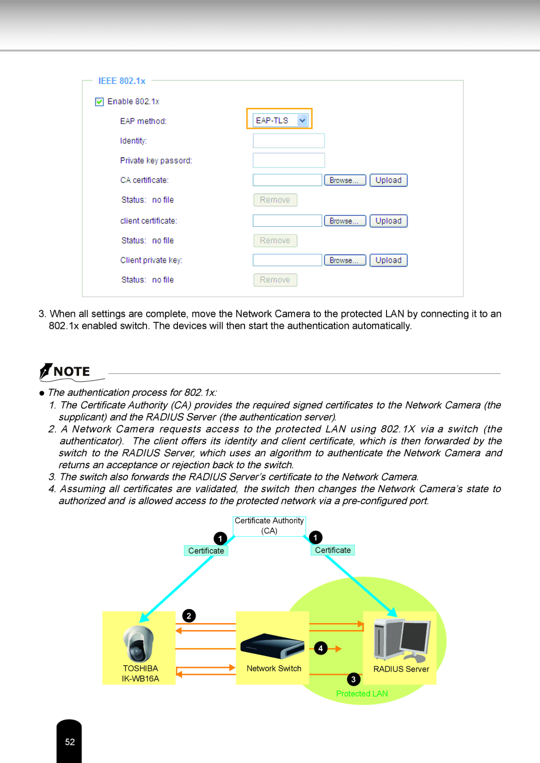 Toshiba IK-WB16A-W user manual Toshiba IK-WB16A 