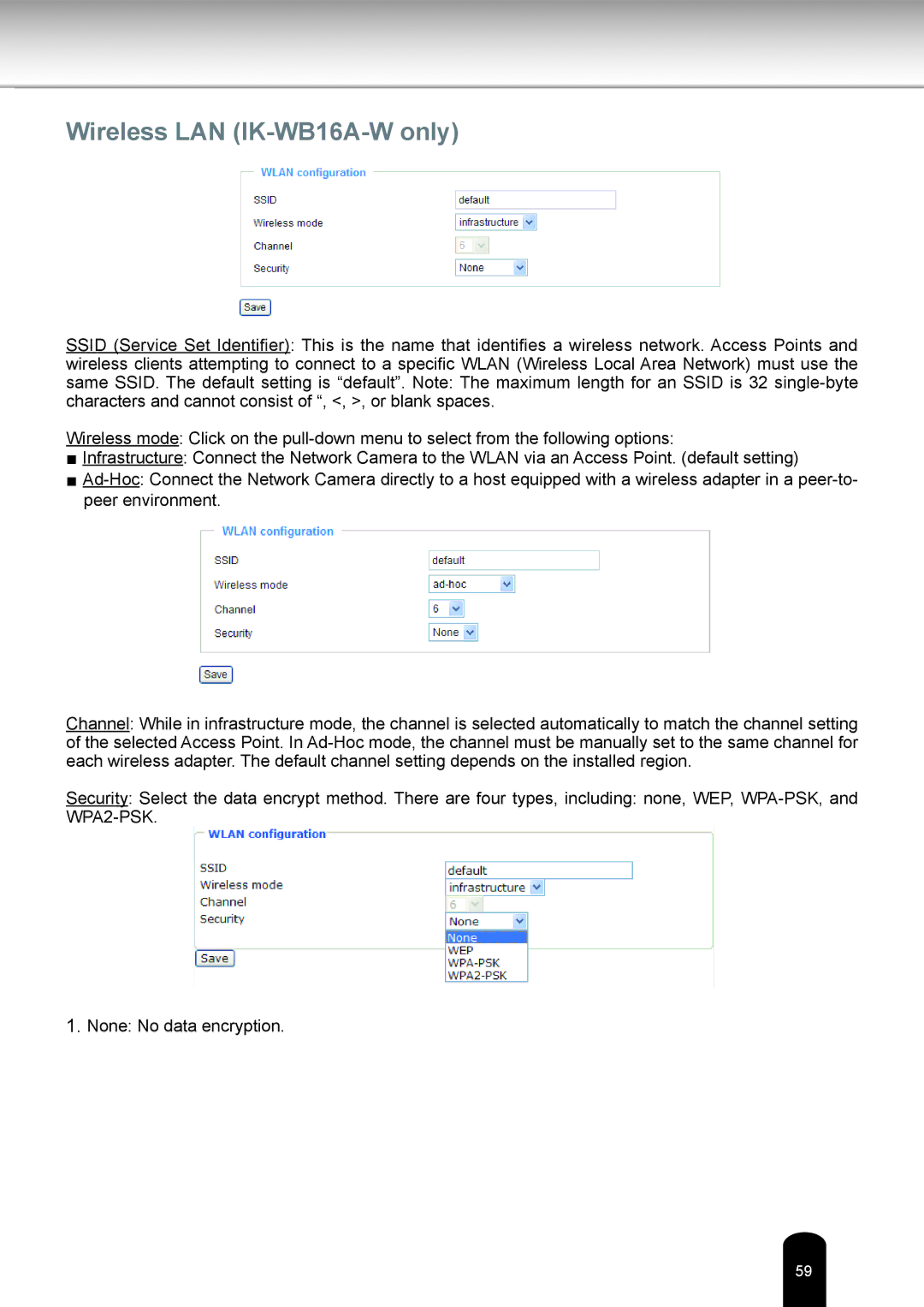 Toshiba user manual Wireless LAN IK-WB16A-W only 