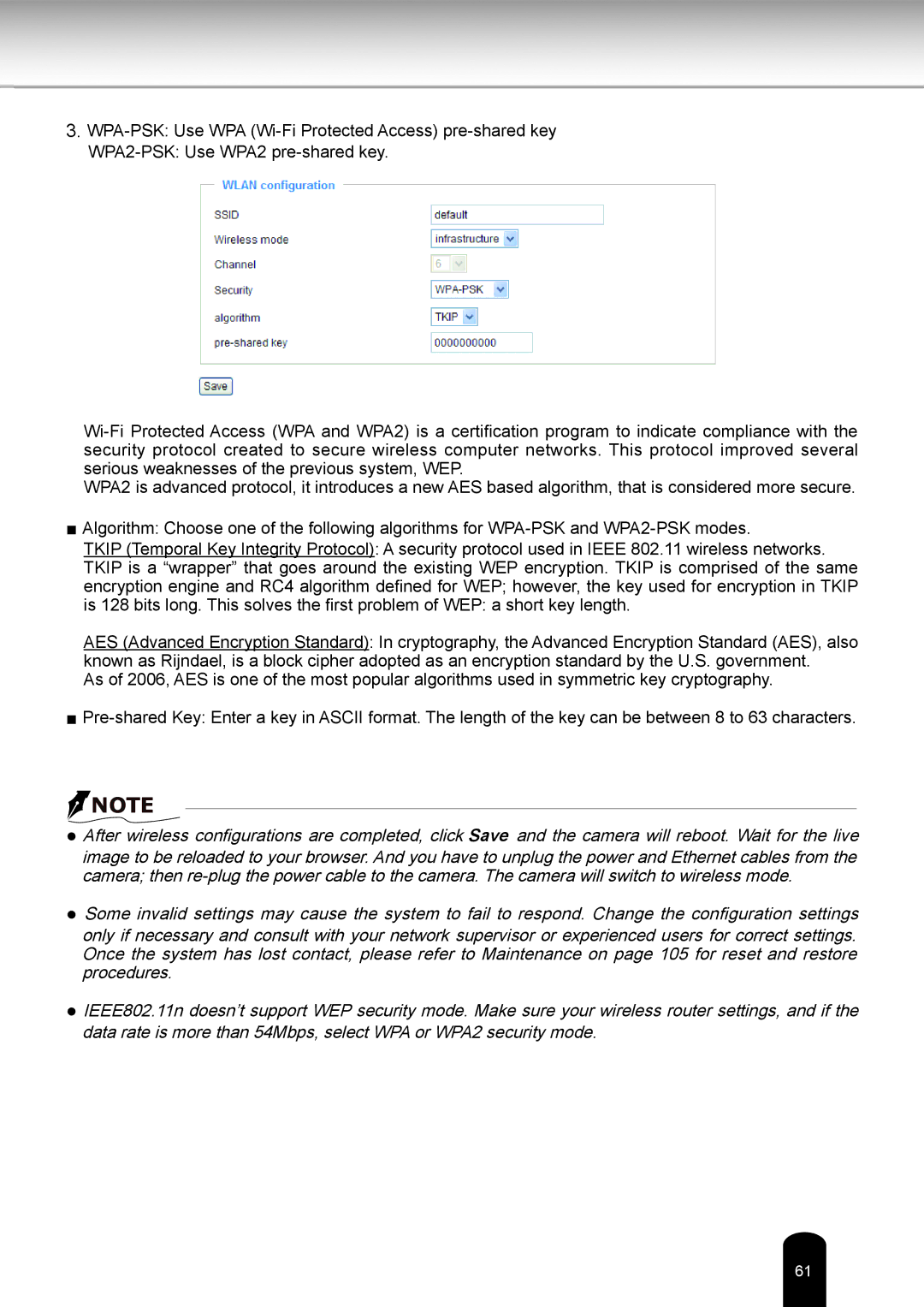 Toshiba IK-WB16A-W user manual 