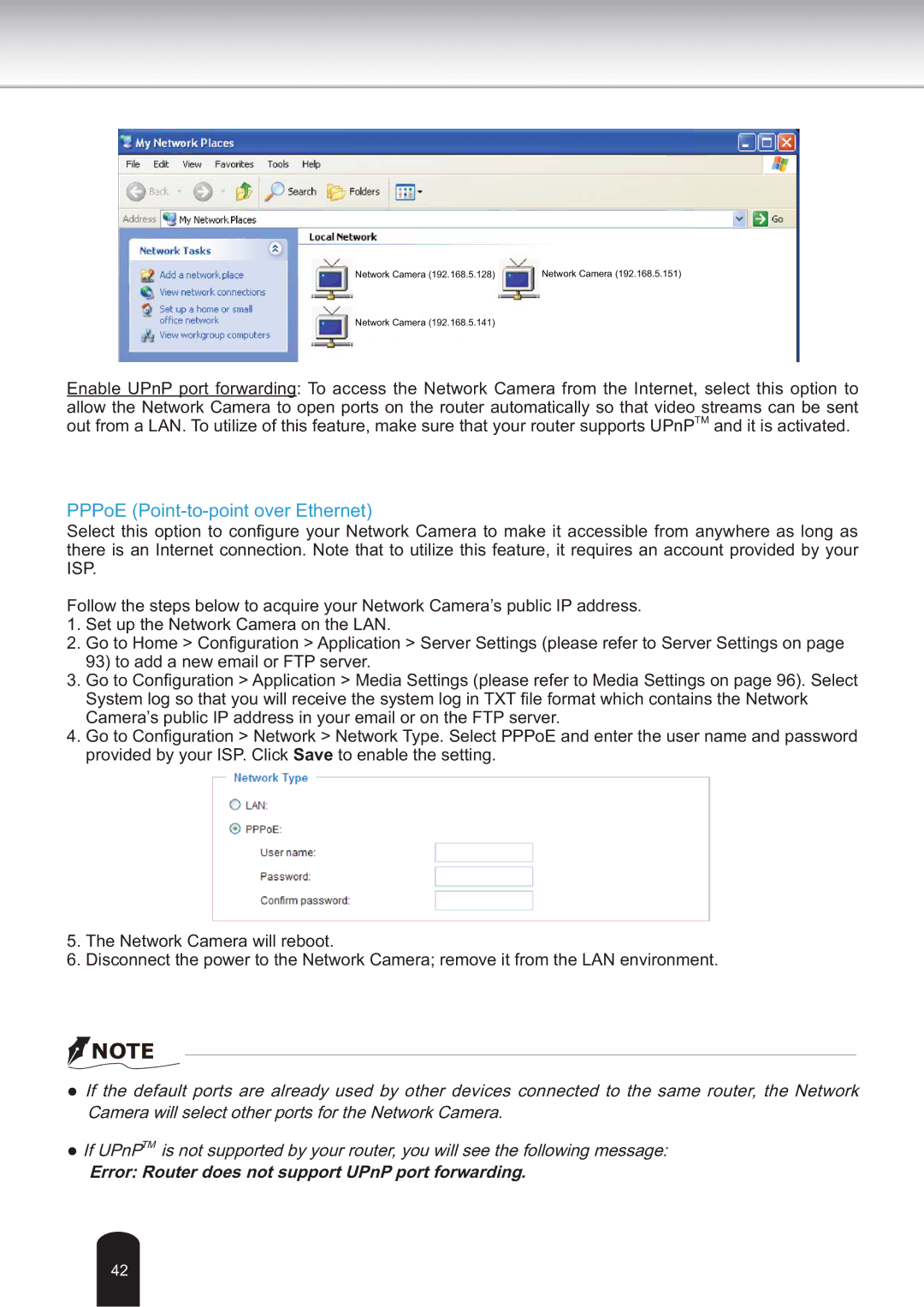 Toshiba IK-WB30A user manual PPPoE Point-to-point over Ethernet 