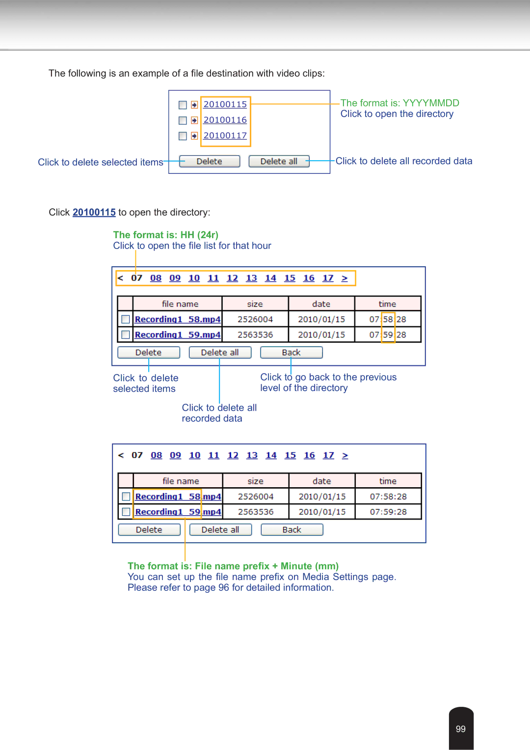 Toshiba IK-WB30A user manual Format is HH 24r 