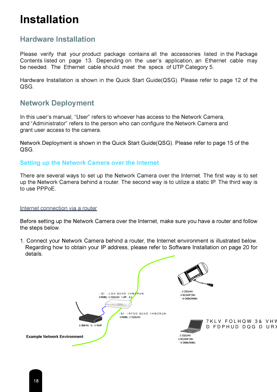 Toshiba IK-WB80A user manual Hardware Installation, Network Deployment 