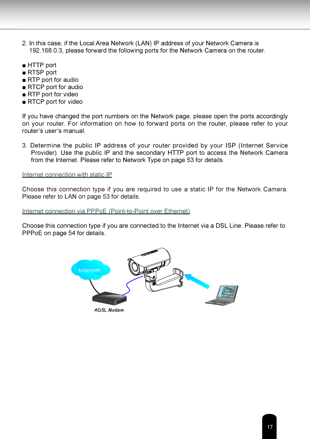 Toshiba IK-WB81A user manual Internet 