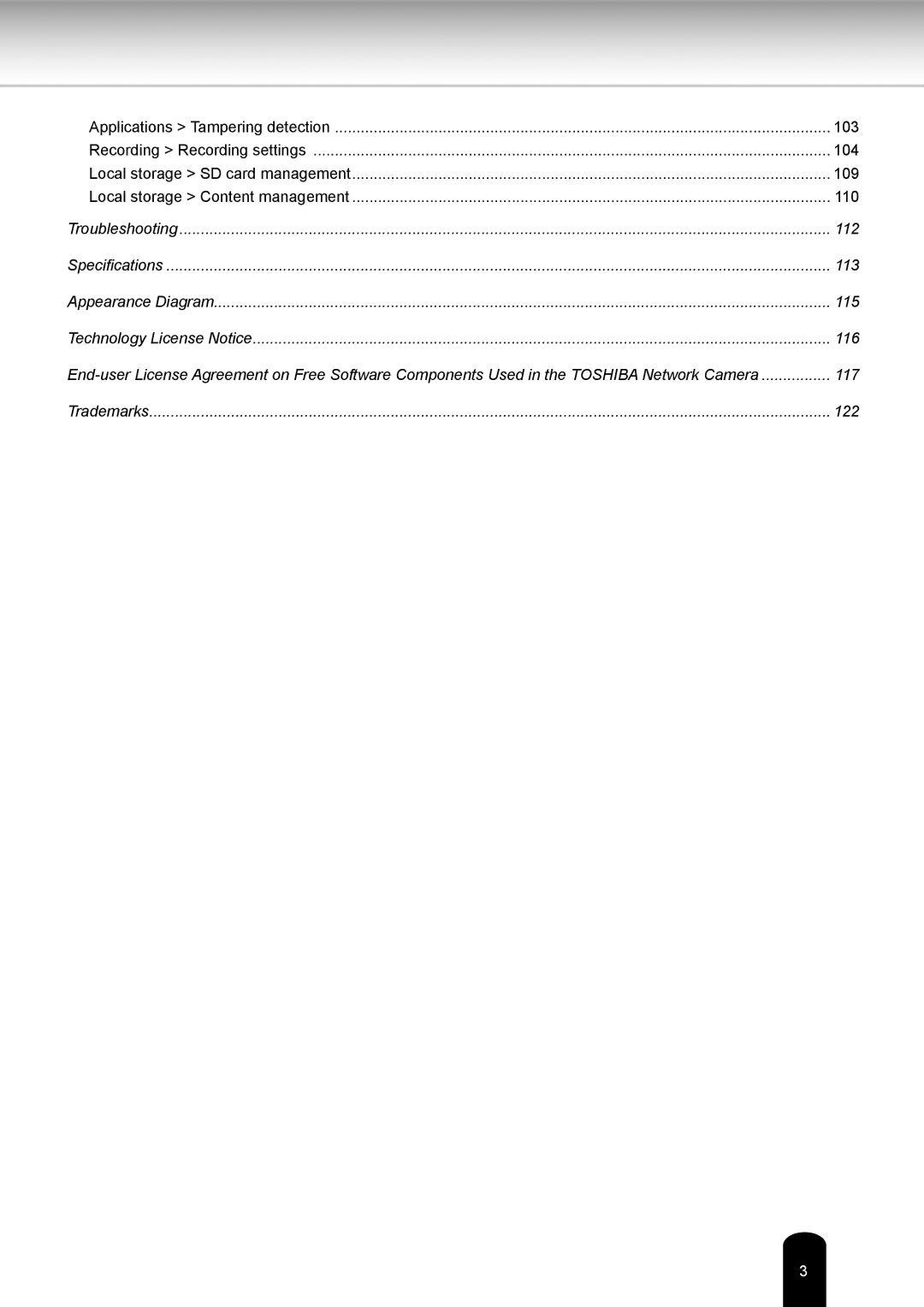 Toshiba IK-WB81A user manual 104 