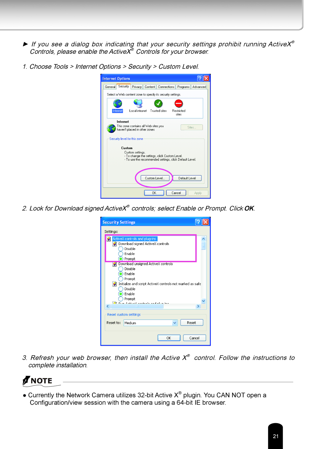 Toshiba IK-WD05A user manual 