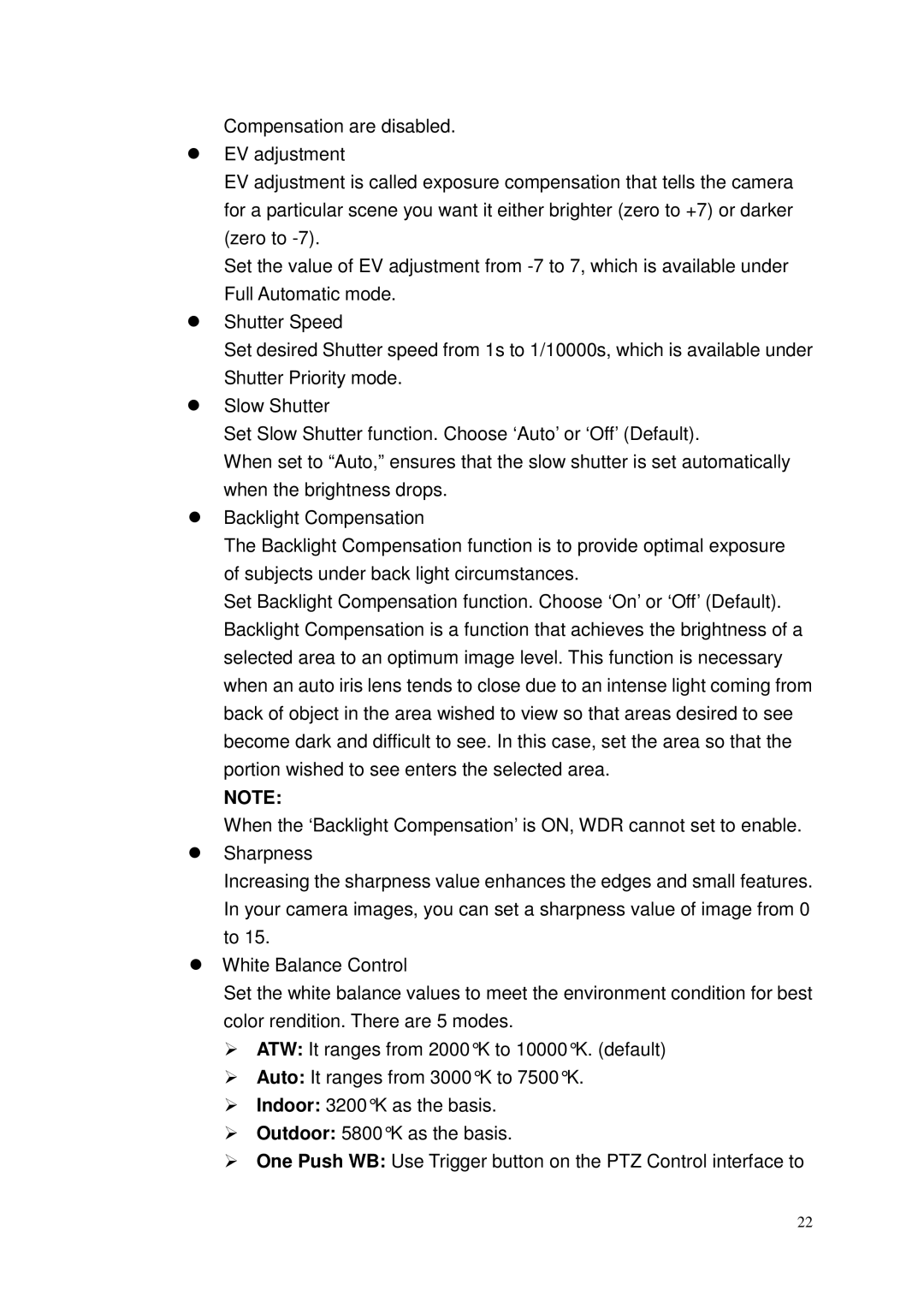 Toshiba Network Camera, IK-WP41A user manual 