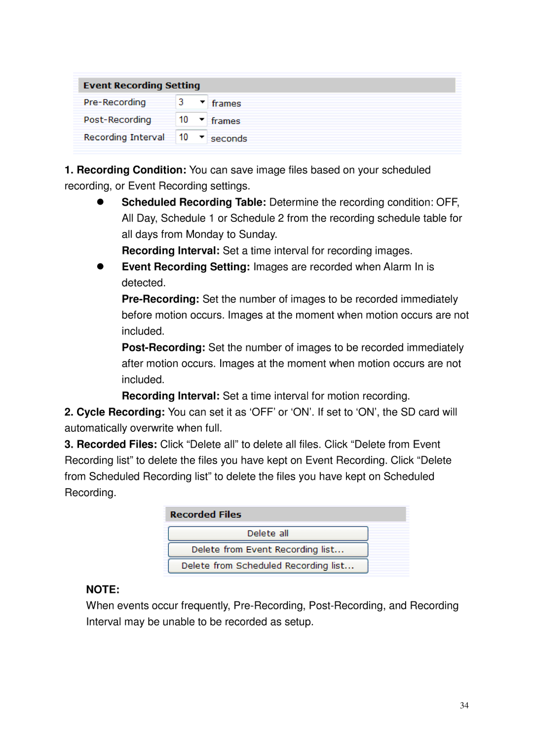 Toshiba Network Camera, IK-WP41A user manual 