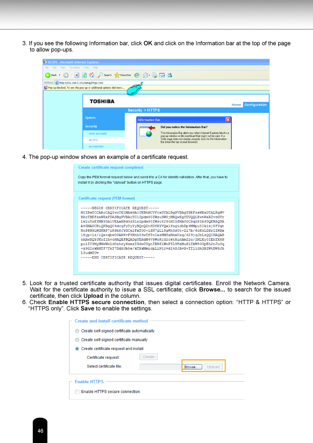 Toshiba IK-WR05A user manual 